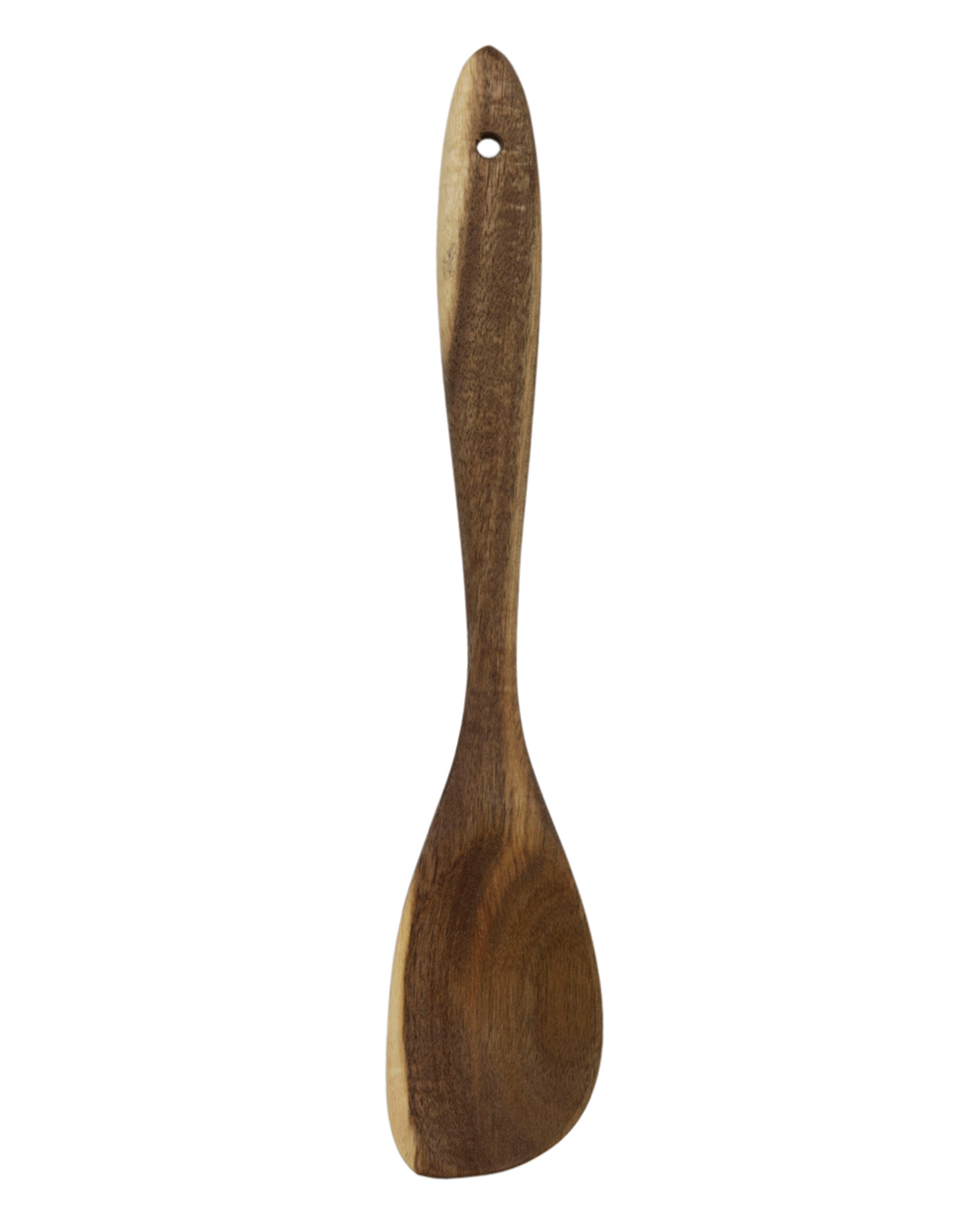 Cucchiaio da portata in legno 32 cm - Fronda Ramo - legno di acacia, marrone