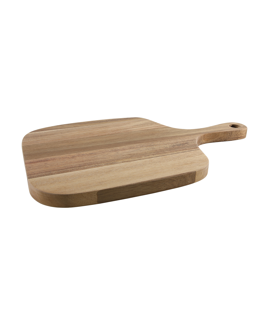 Tagliere quadrato da 30 cm per tagliare e servire - Fronda Tasto - marrone, legno di acacia