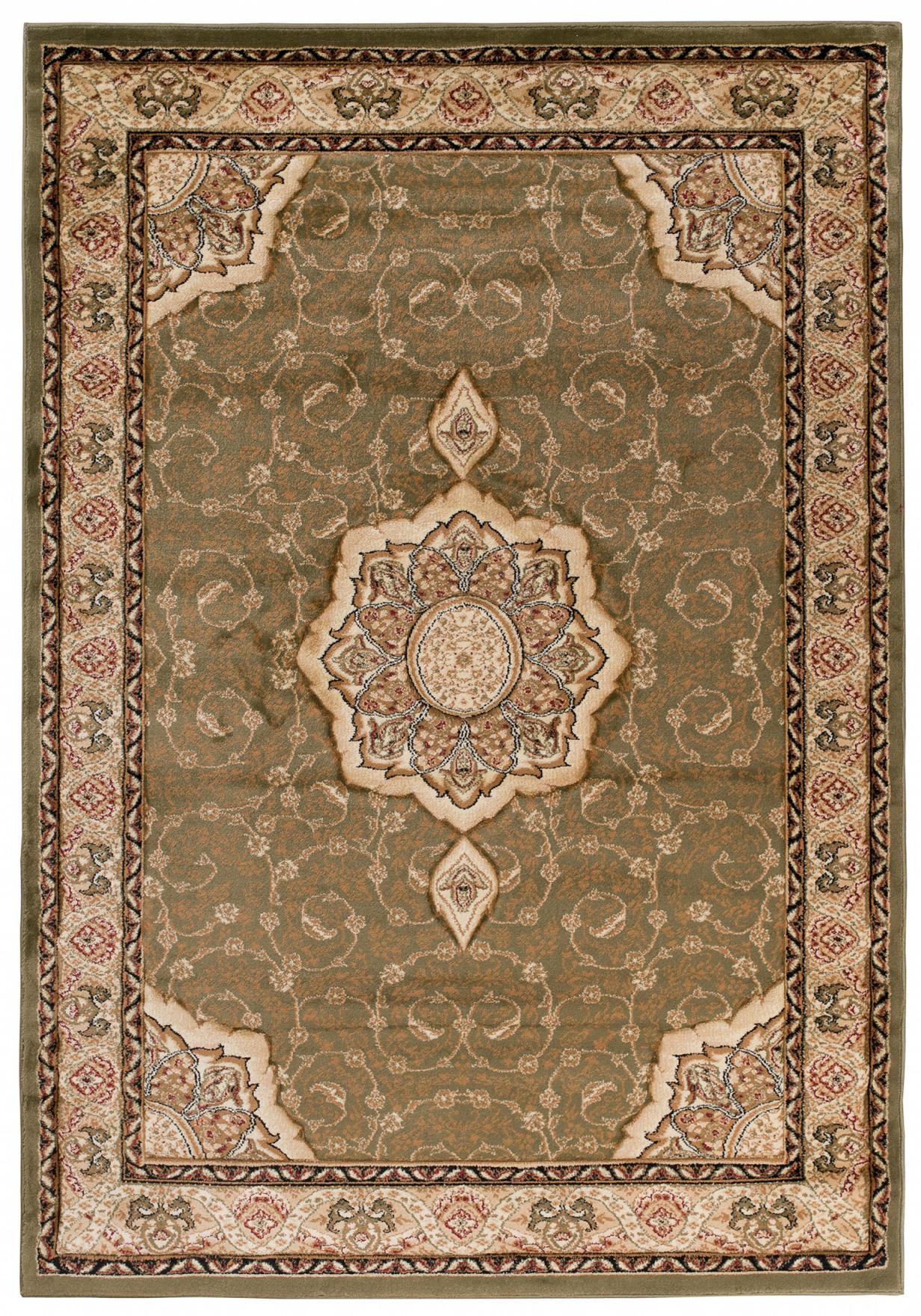 Tappeto tradizionale Yesemek 5071A LEMON GREEN - verde