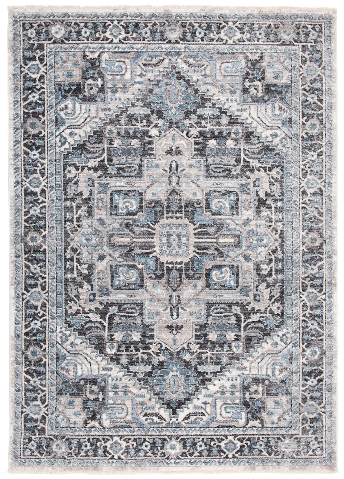 Tappeto Mystic Traditional 3783A ANTHRACITE SILVER - grigio