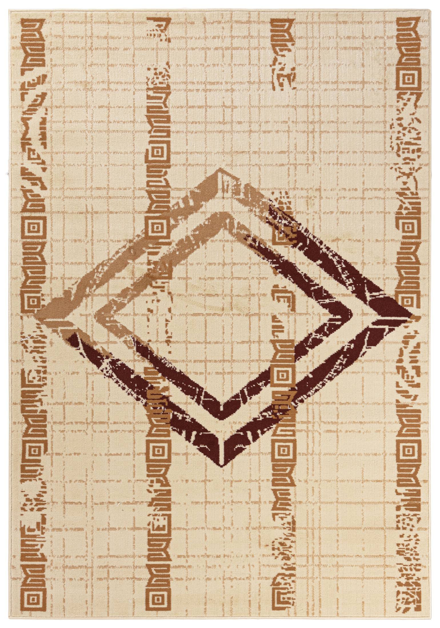 Tappeto moderno Athena geometrico FM35A crema - beige