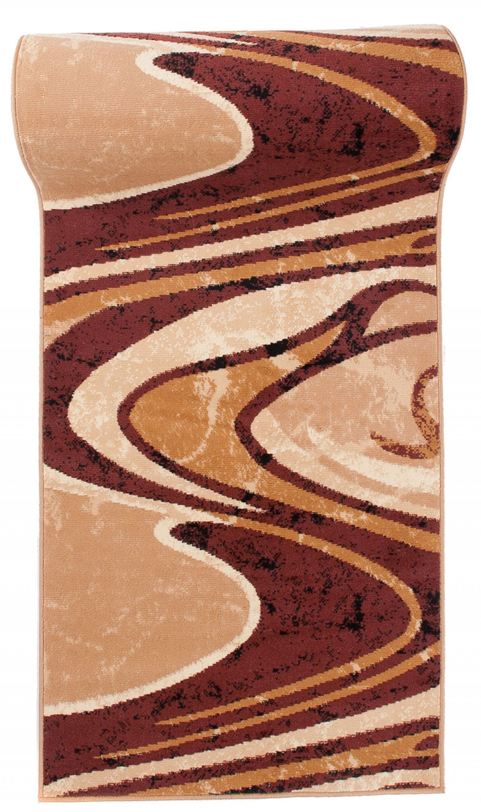 Tappeto corridoio  Al metro Dream 2640C BROWN - geometrico, marrone