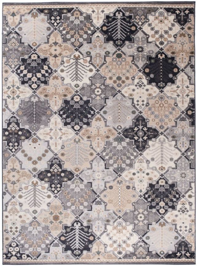 Tappeto orientale classico 32914 - beige, grigio