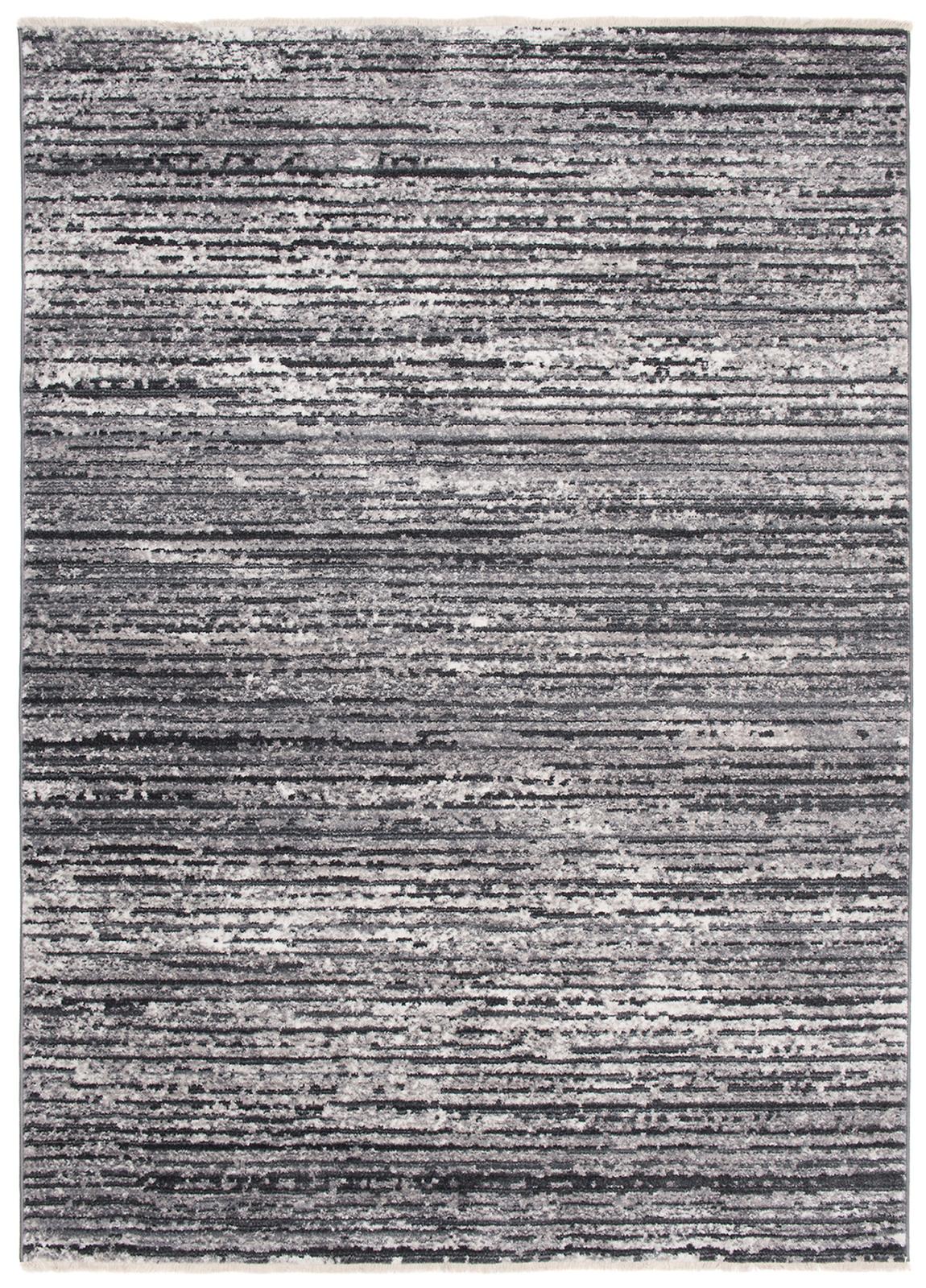 Tappeto moderno Mystic righe 3254A grigio chiaro grigio scuro - grigio