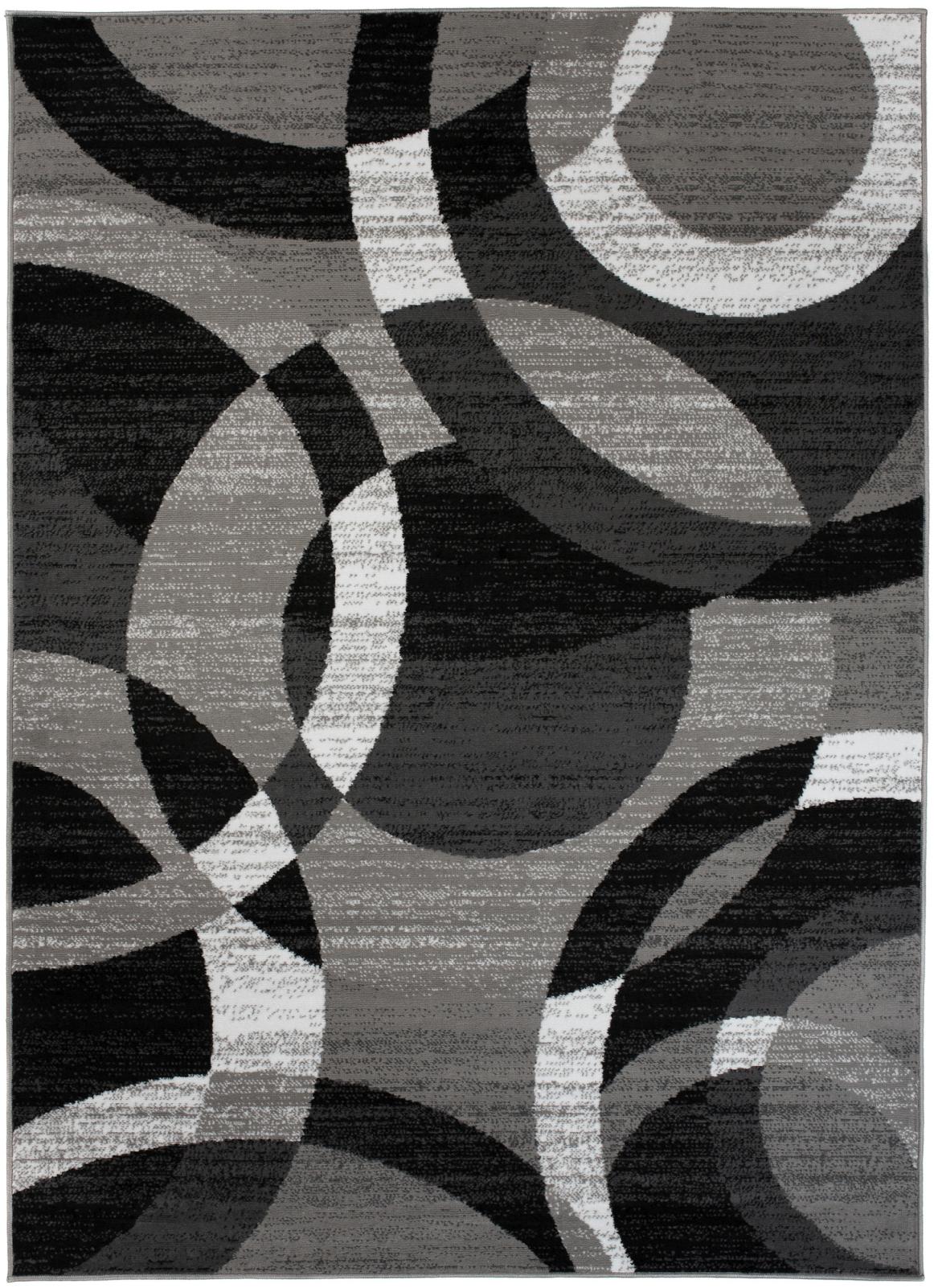 Tappeto Modern Maya Geometric Z984A GRAY - grigio