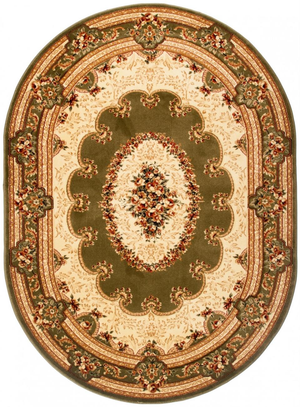 Tappeto classico orientale 50649 - verde