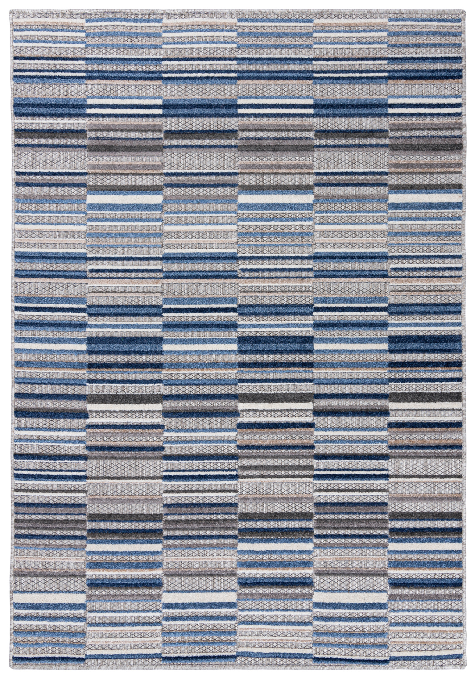 Tappeto Sari moderno geometrico, a griglia H082A FUME - grigio