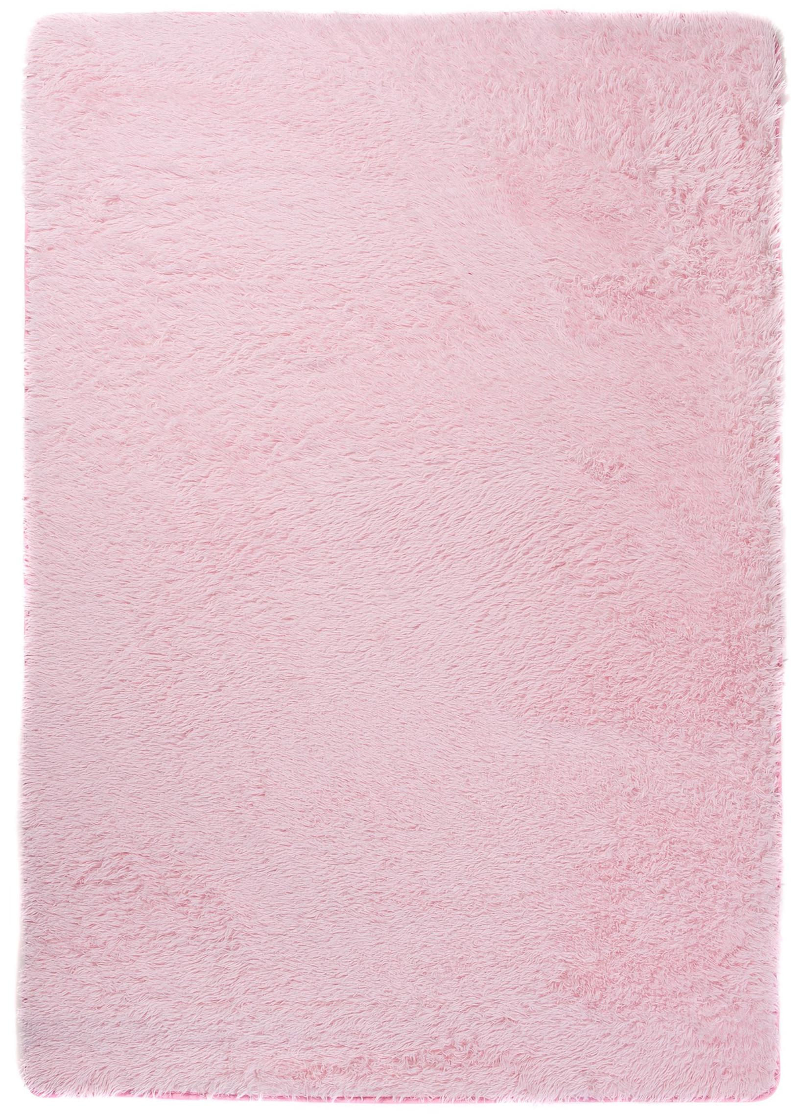Tappeto monocolore Shaggy Longhair Silk SOLID LPINK - rosa
