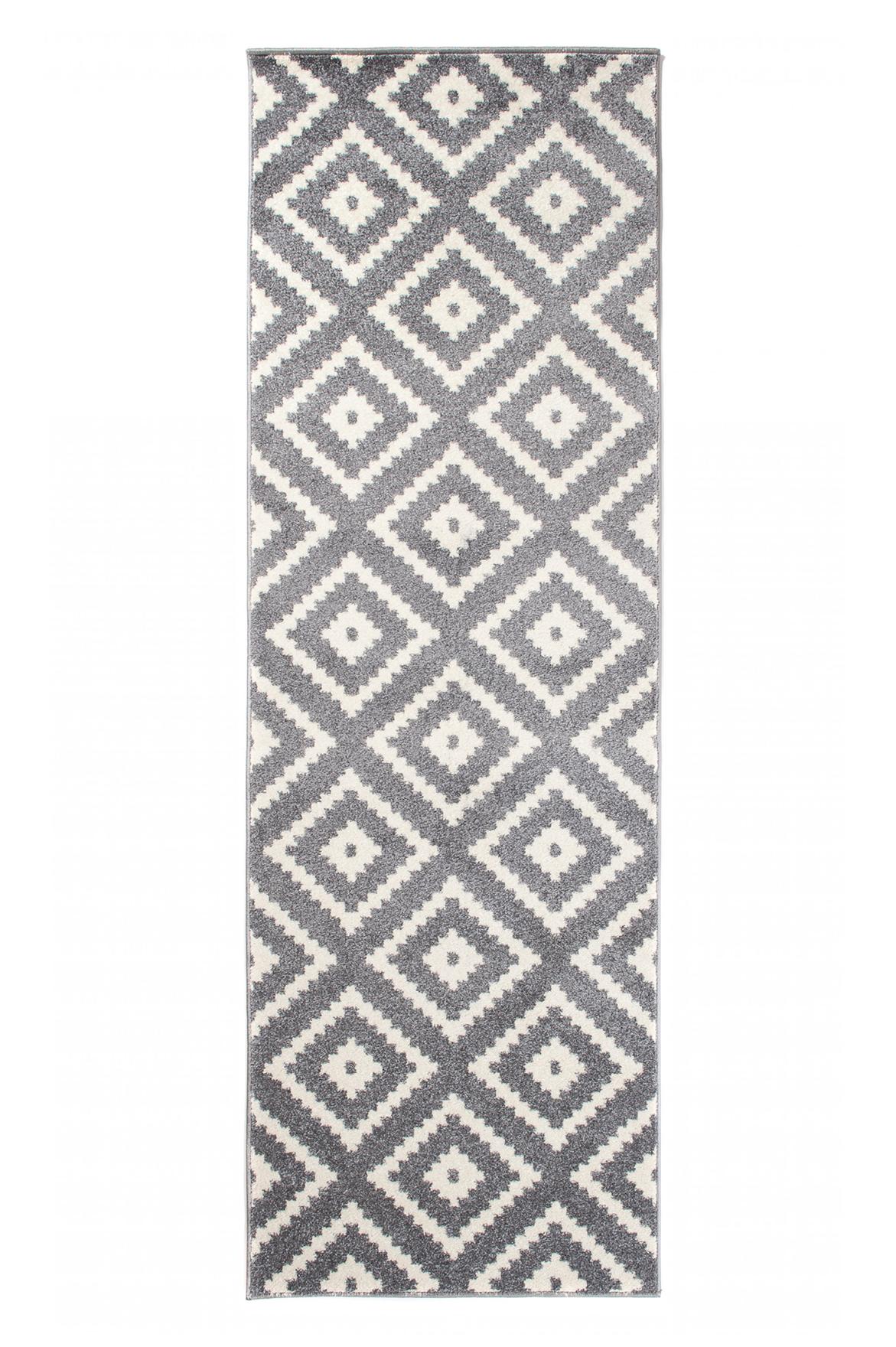 Tappeto moderno Moroccan Geometric Rug L885A GRAY - grigio