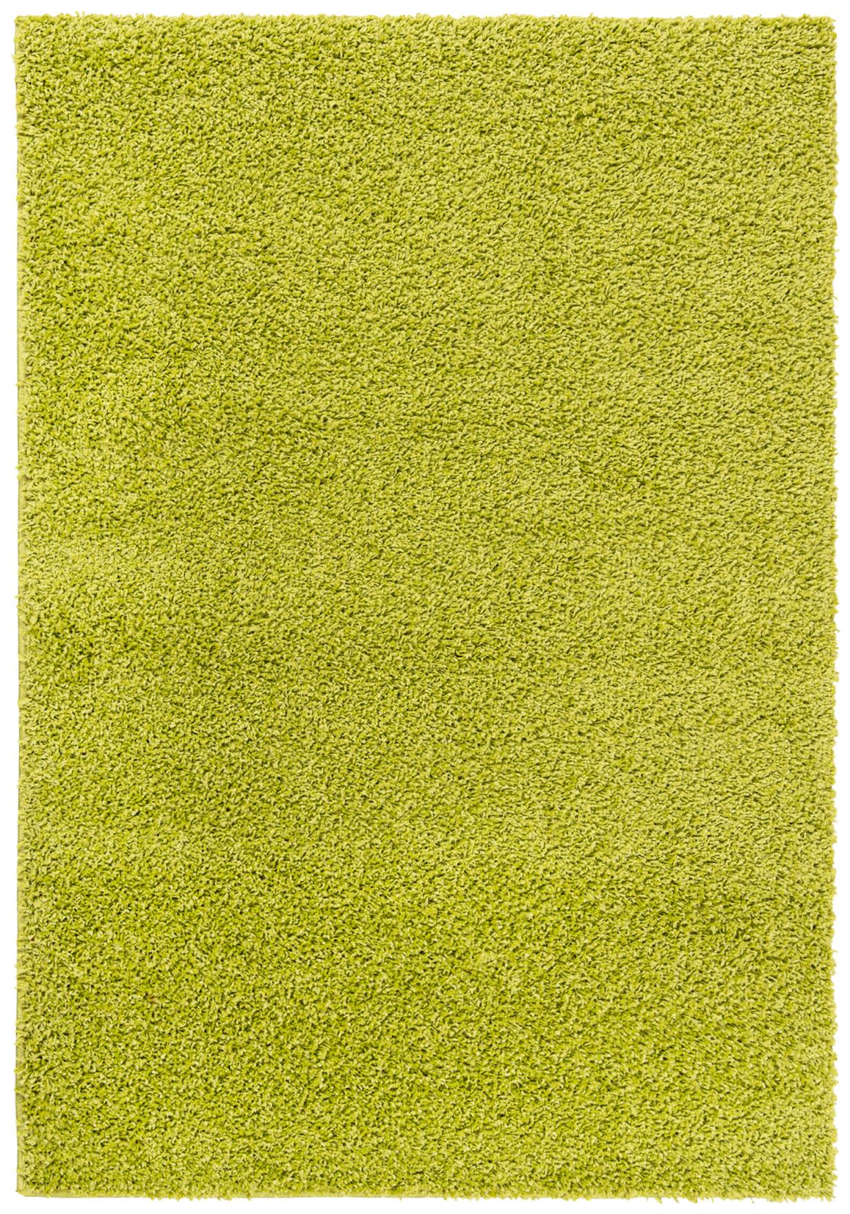 Tappeto shaggy a pelo lungo - Tokyo 6365A LIGHT GREEN - verde, tinta unita