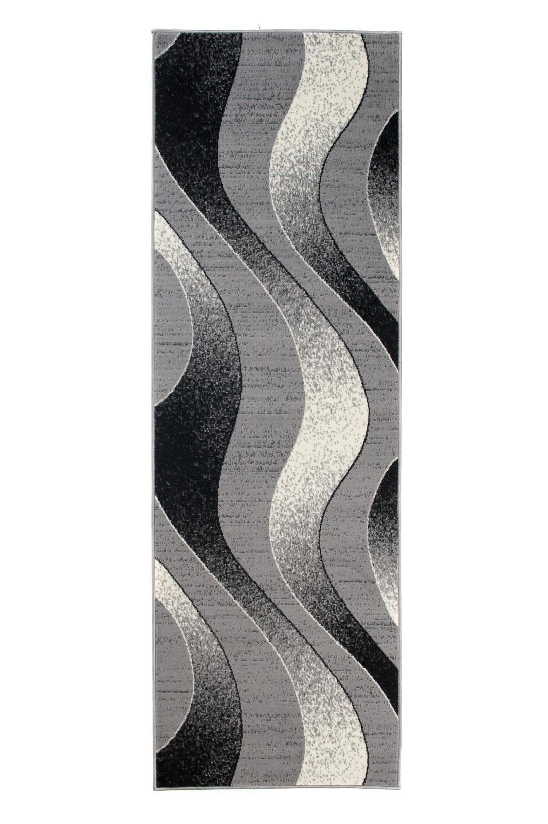 Tappeto Modern Dream a strisce geometriche K857A GRAY - grigio