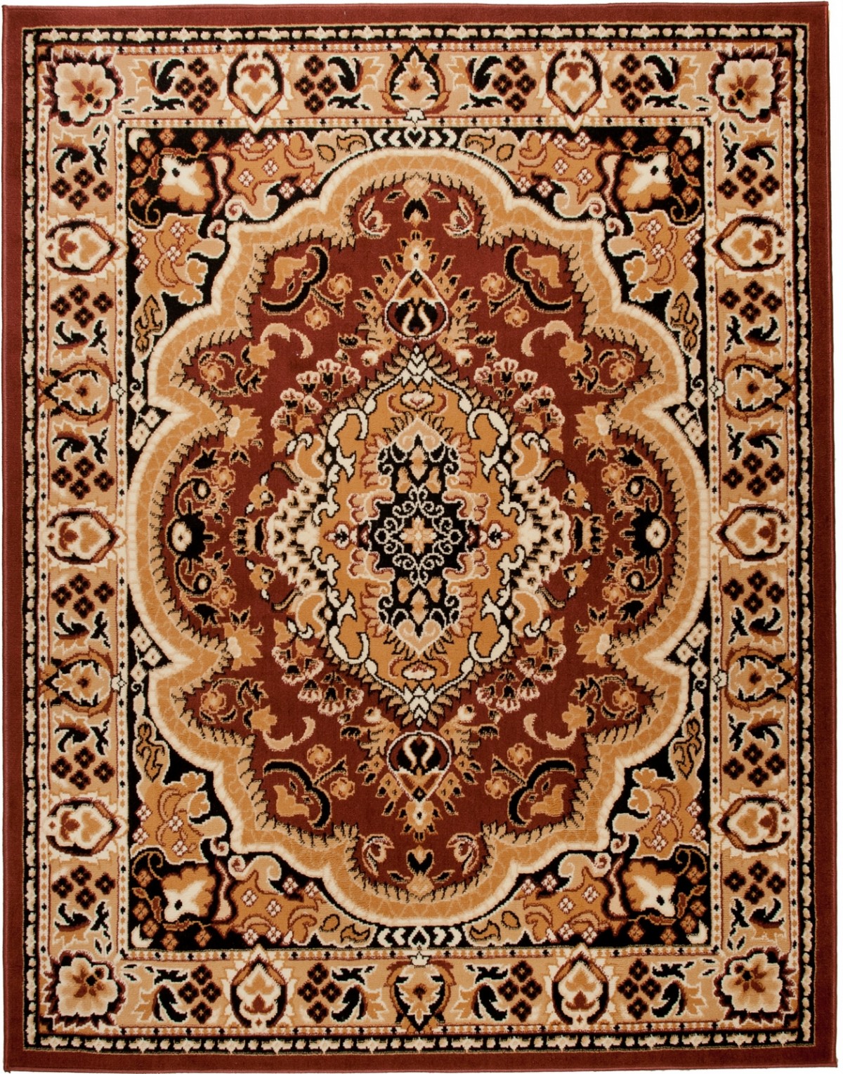 Tappeto Atlas Traditional E951A BROWN - marrone