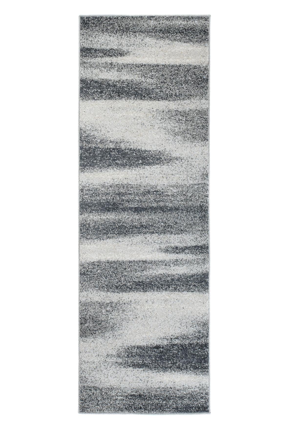Tappeto Sari moderno astratto K206A GRIGIO SCURO - grigio