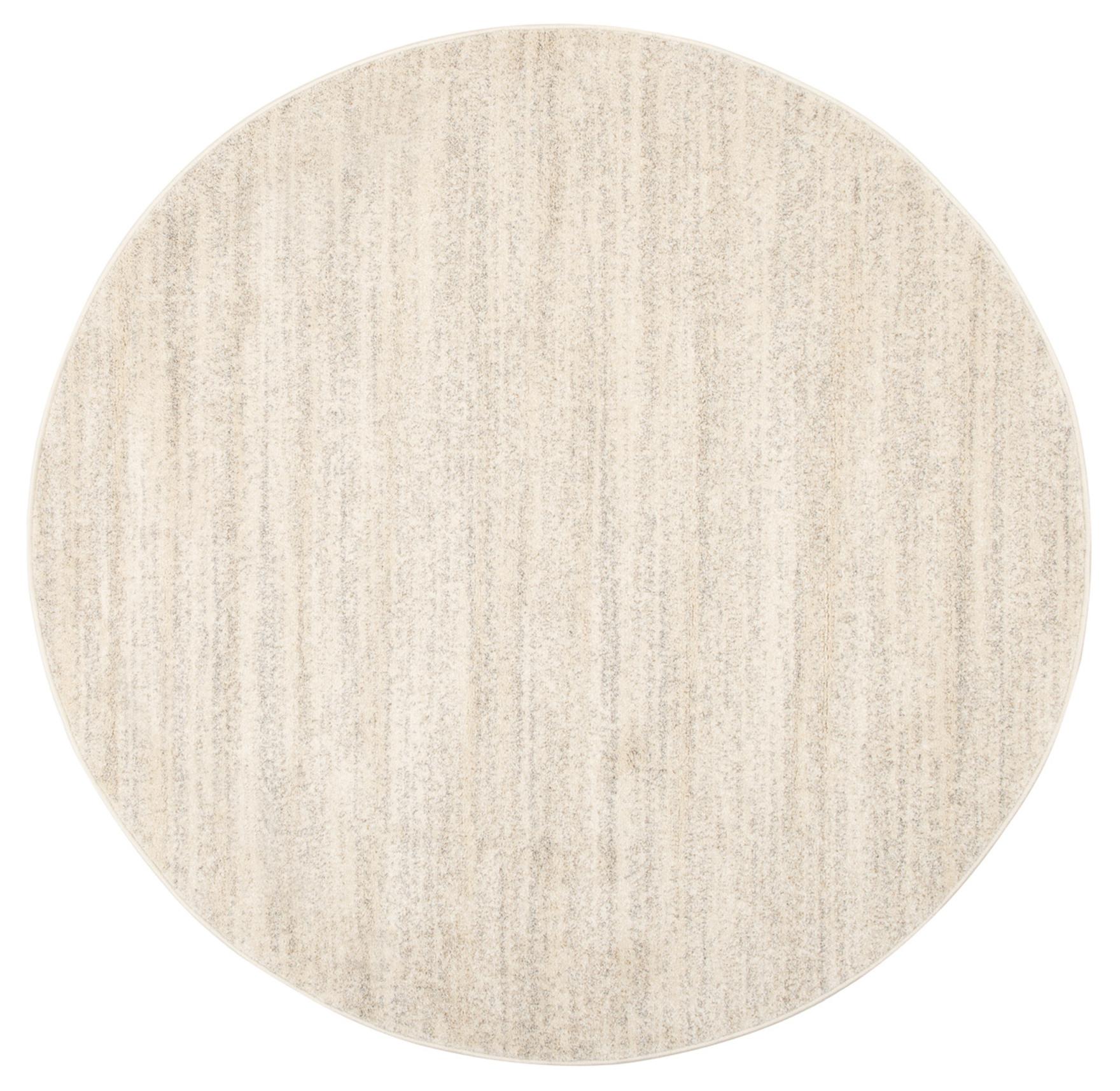 Tappeto moderno Sari Circle monocolore T006B CREAM - crema