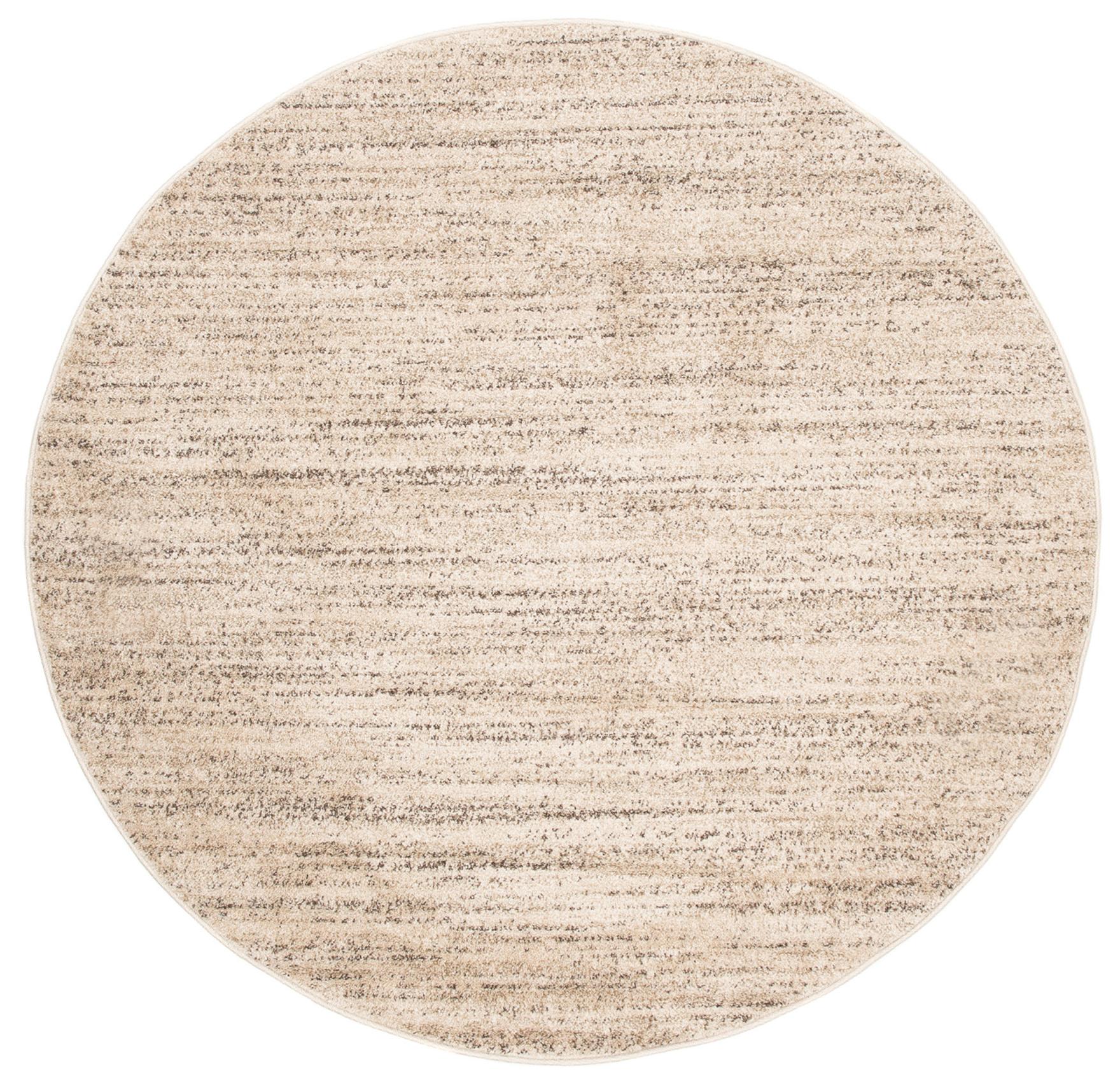 Tappeto moderno Sari Circle monocolore T006A CREAM - crema, beige