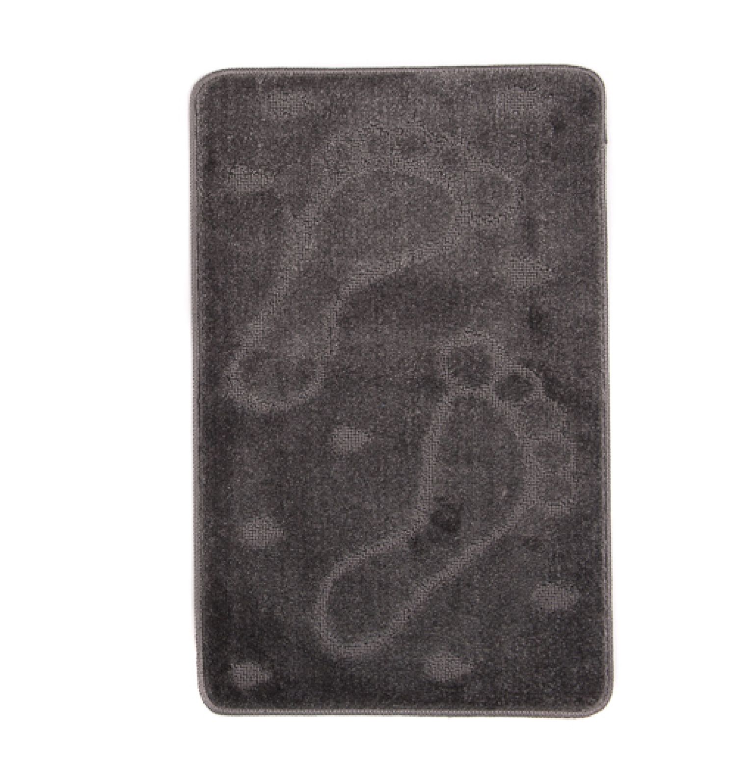 Tappeto da bagno - MONO 1001 GRIGIO SCURO, antiscivolo