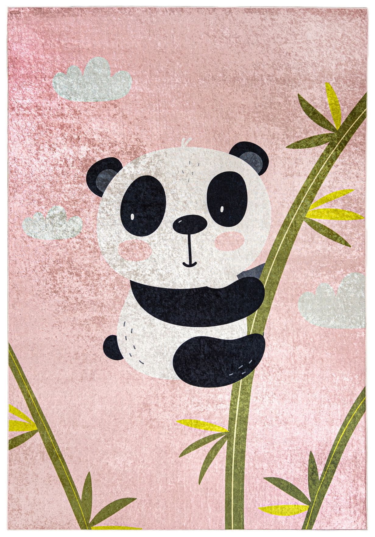 Tappeto rosa per bambini Panda EMMA 40690 - rosa