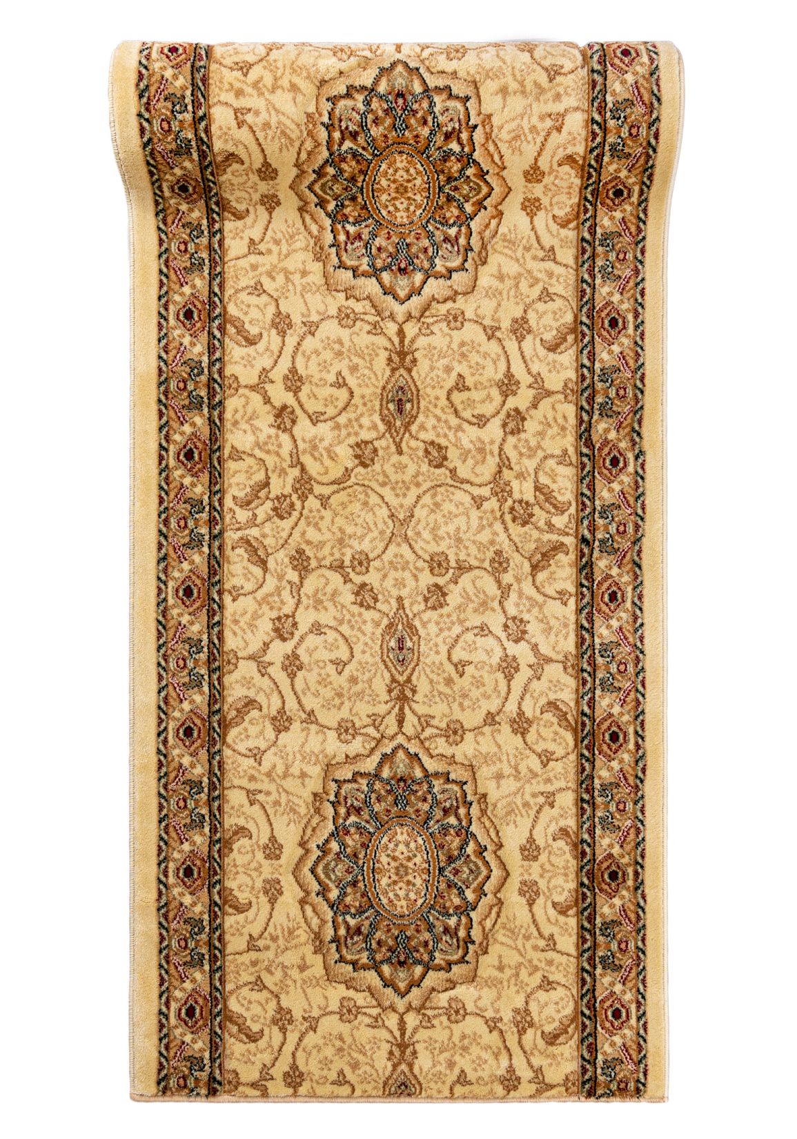 Tappeto corridoio Al metro Tradizionale - Orientale YESEMEK 5071A crema - cornice, beige, crema