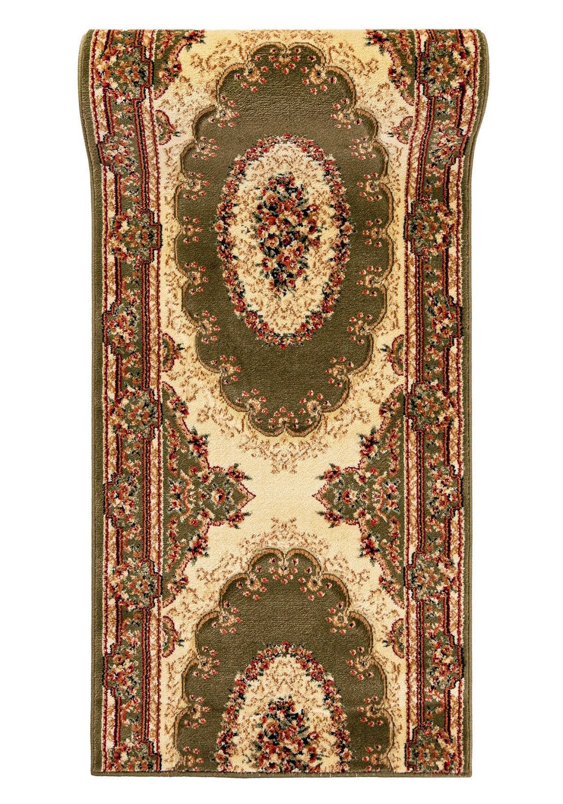 Tappeto corridoio Al metro Tradizionale - Orientale YESEMEK 5889A LEMON verde - cornice, verde