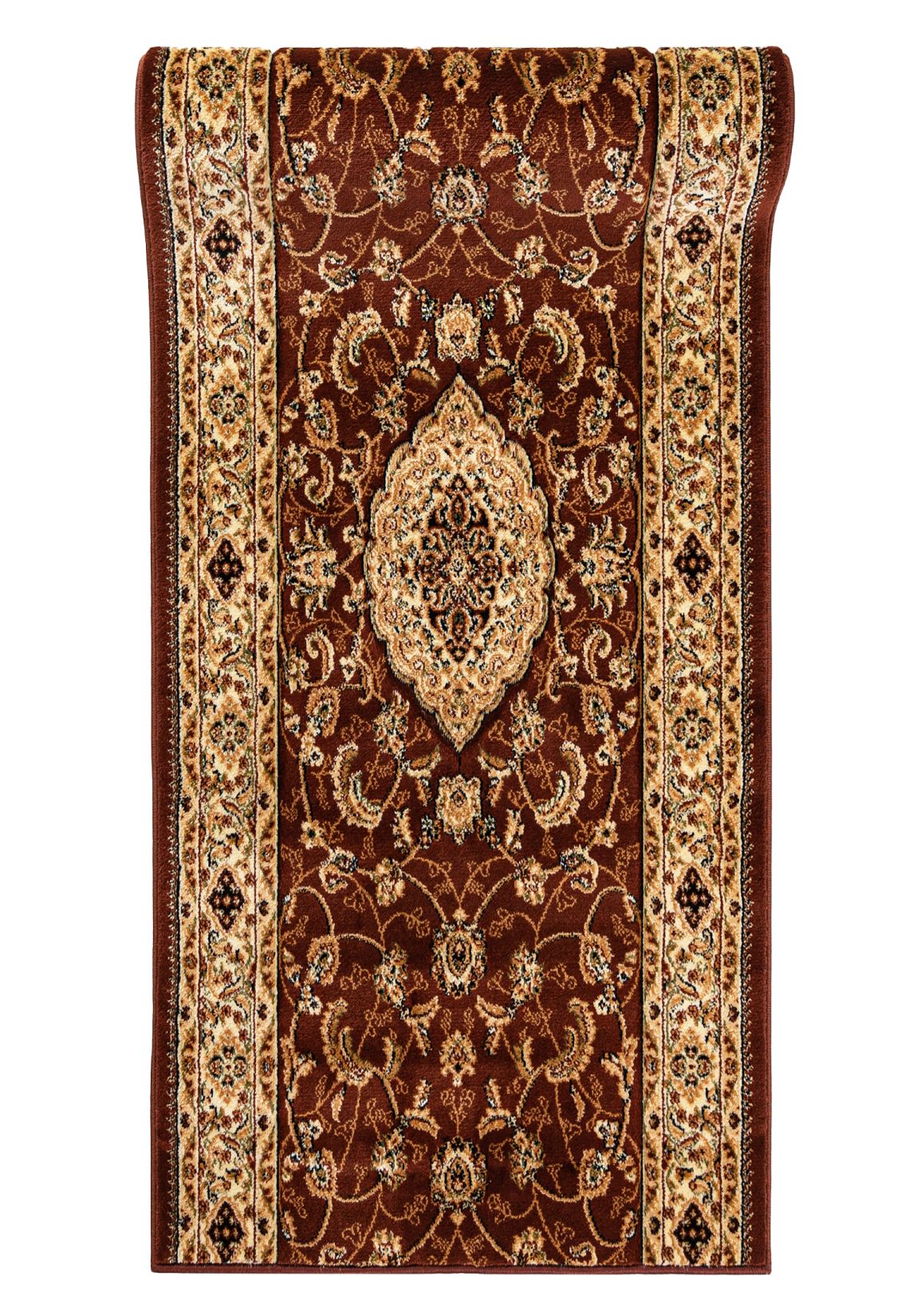 Tappeto corridoio Al metro Tradizionale - Orientale YESEMEK 6956F marrone - cornice, marrone