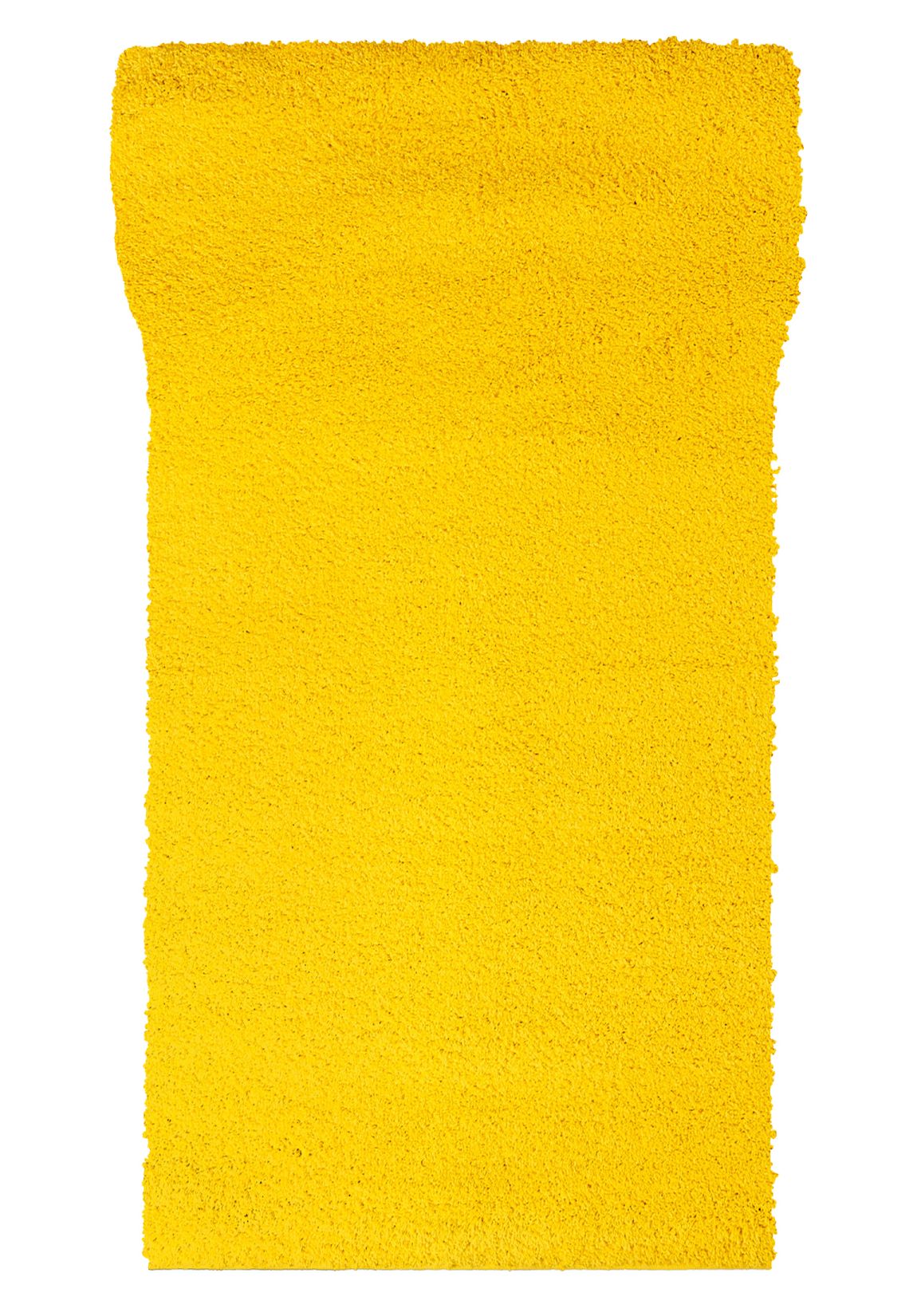 Tappeto Shaggy al metro DELHI 7388A CYELLOW - moderno, giallo