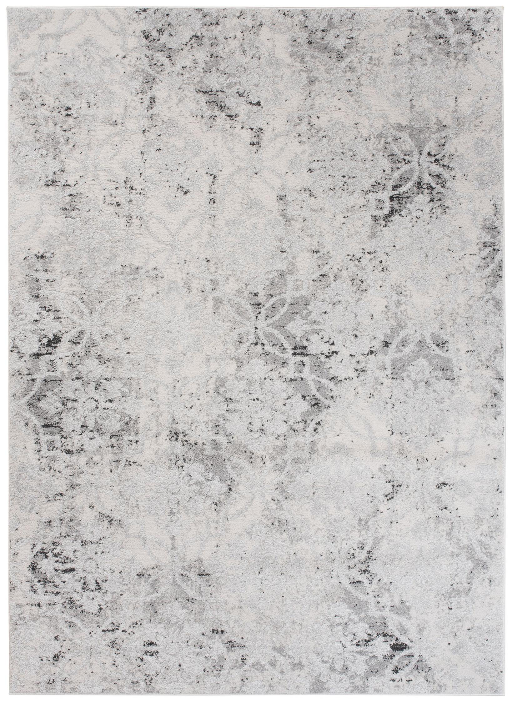 Tappeto astratto Troya Moderno V475B CREMA COCCO - beige, grigio chiaro