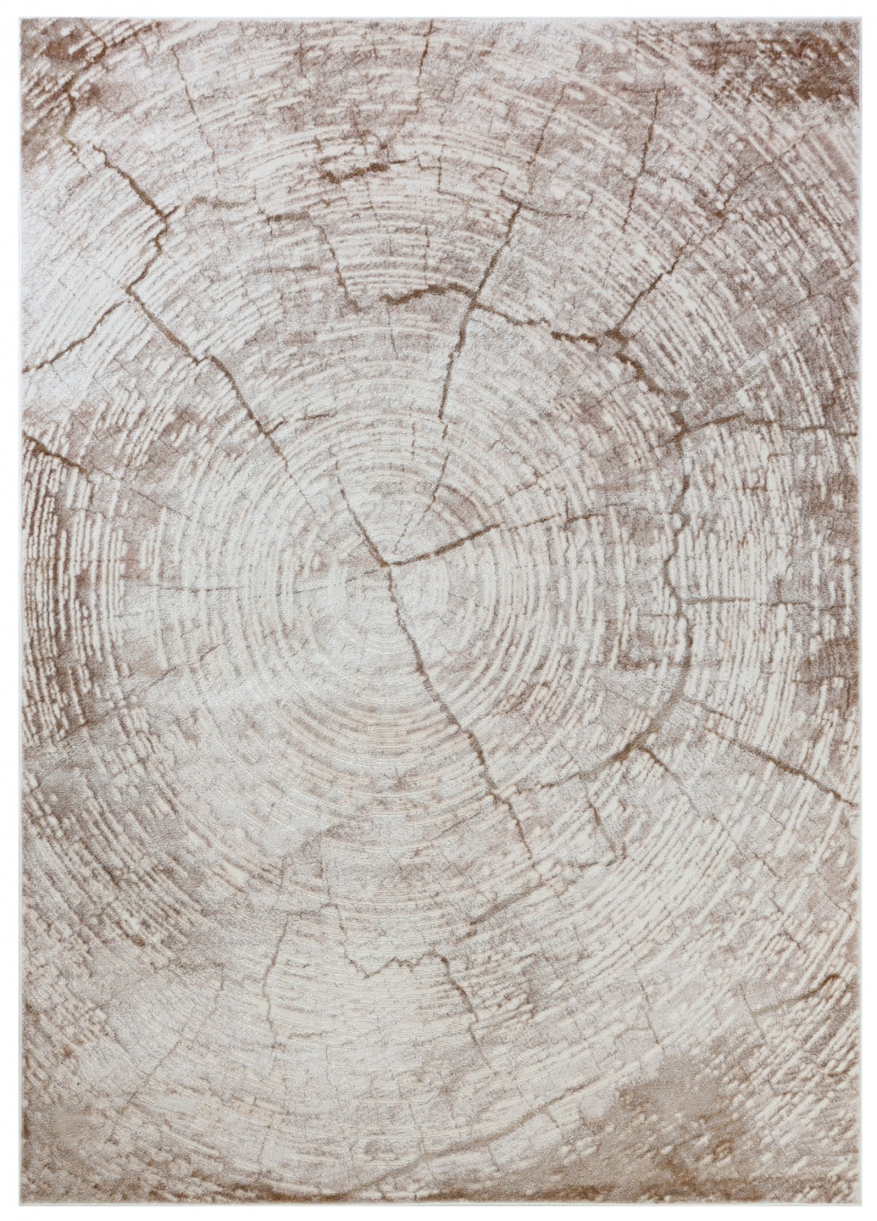 Tappeto moderno geometrico - Nuoro Beige - beige chiaro