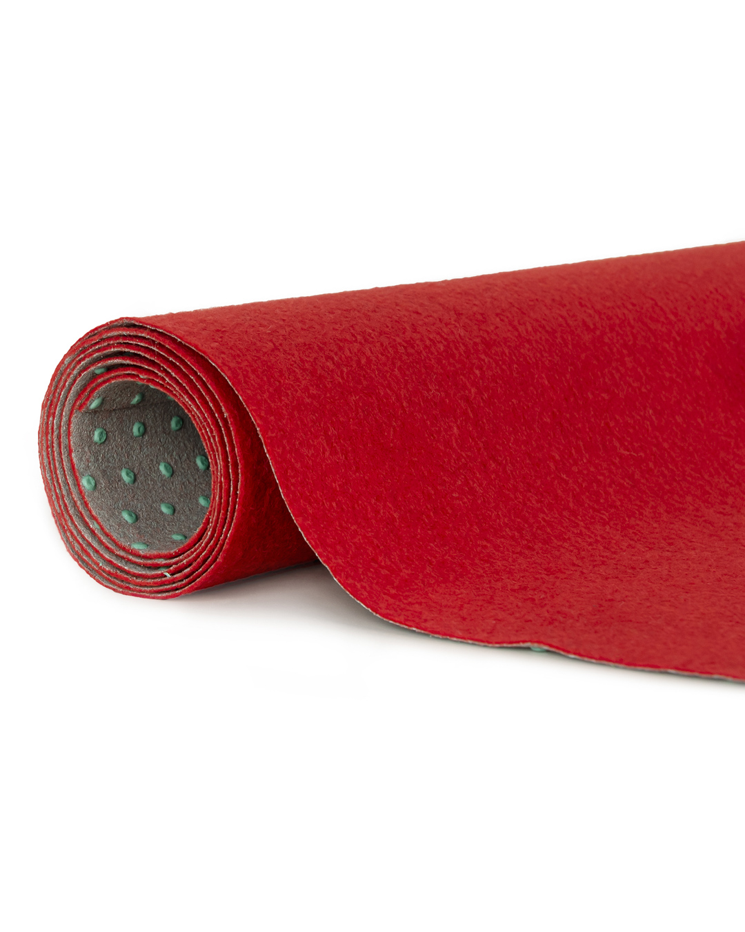 Erba artificiale / Tappeto 4 mm per balcone, terrazza e giardino – Pemba – rosso, antiscivolo, impermeabile, venduto al metro