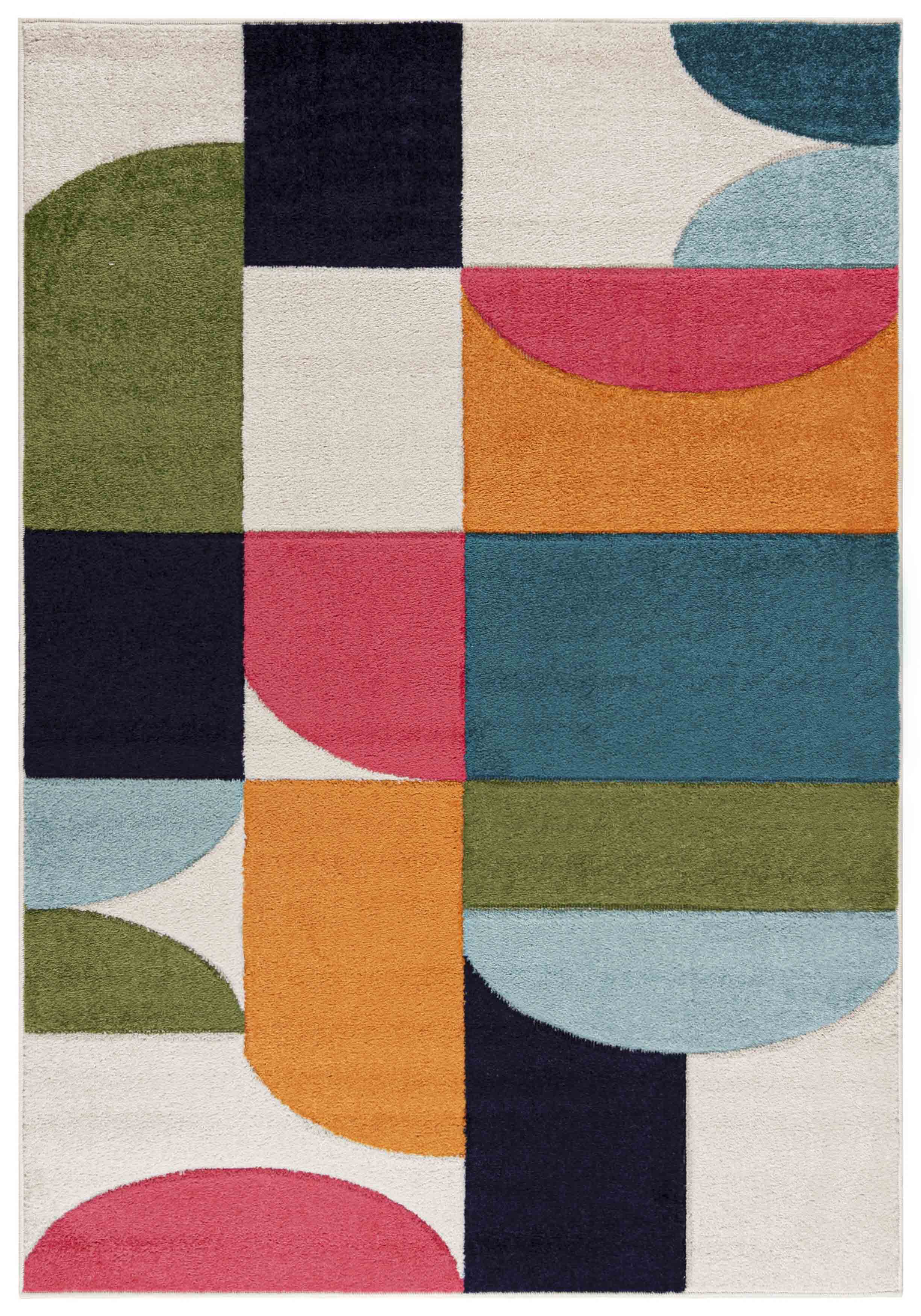 Tappeto A098A ATLANTA - moderno, geometrico, colorato