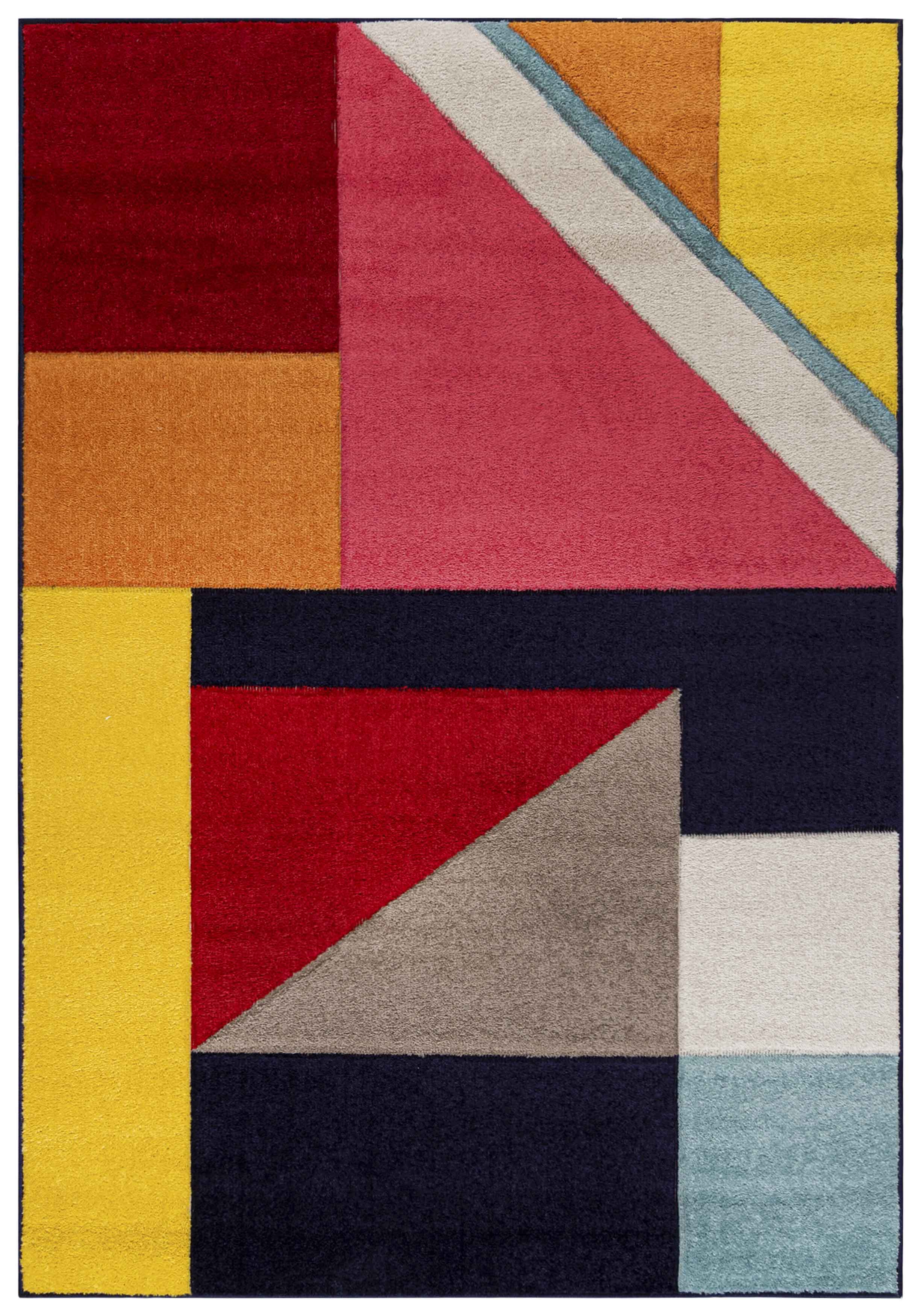 Tappeto A095A ATLANTA - moderno, geometrico, colorato