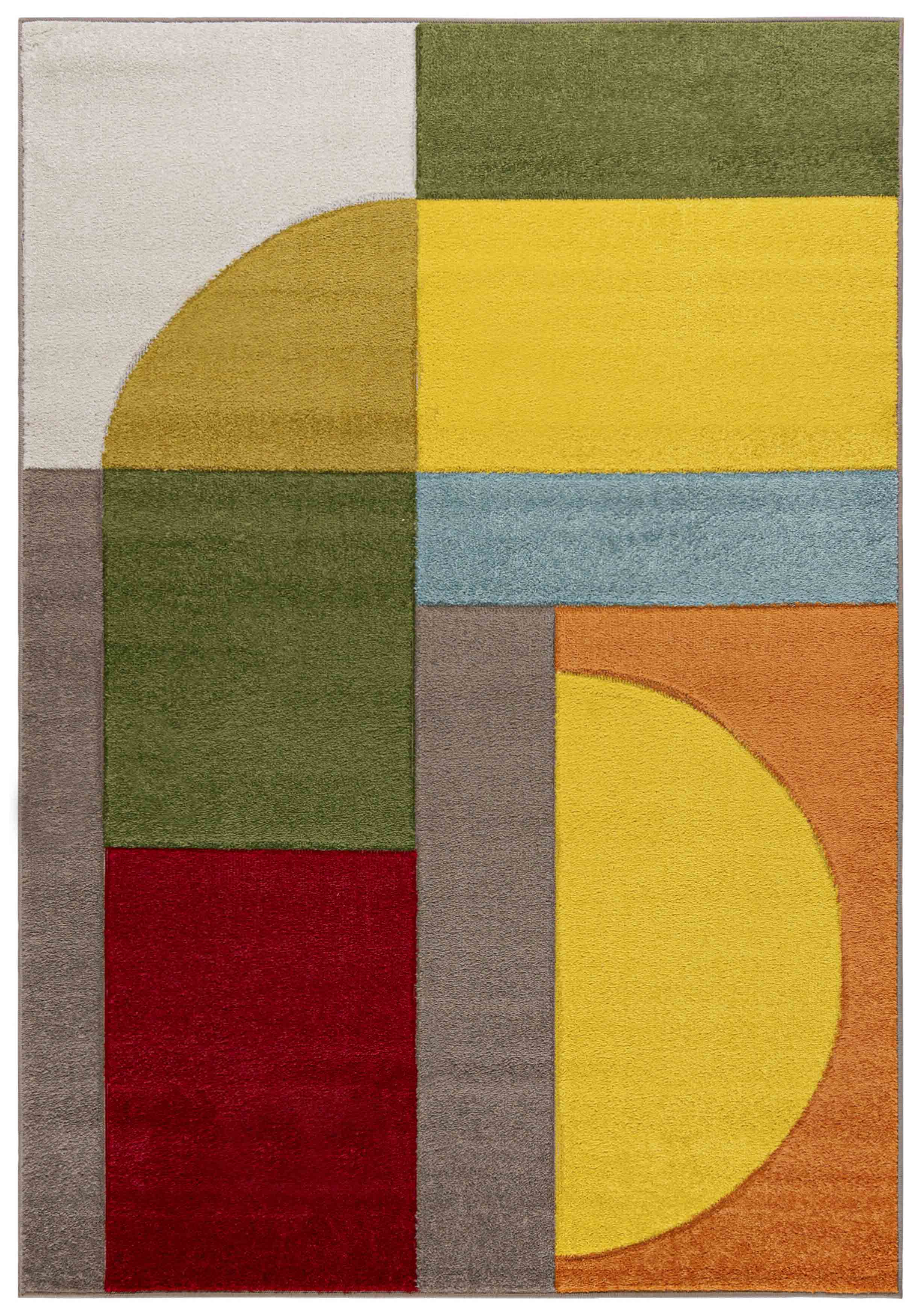 A096A tappeto ATLANTA - moderno, geometrico, colorato