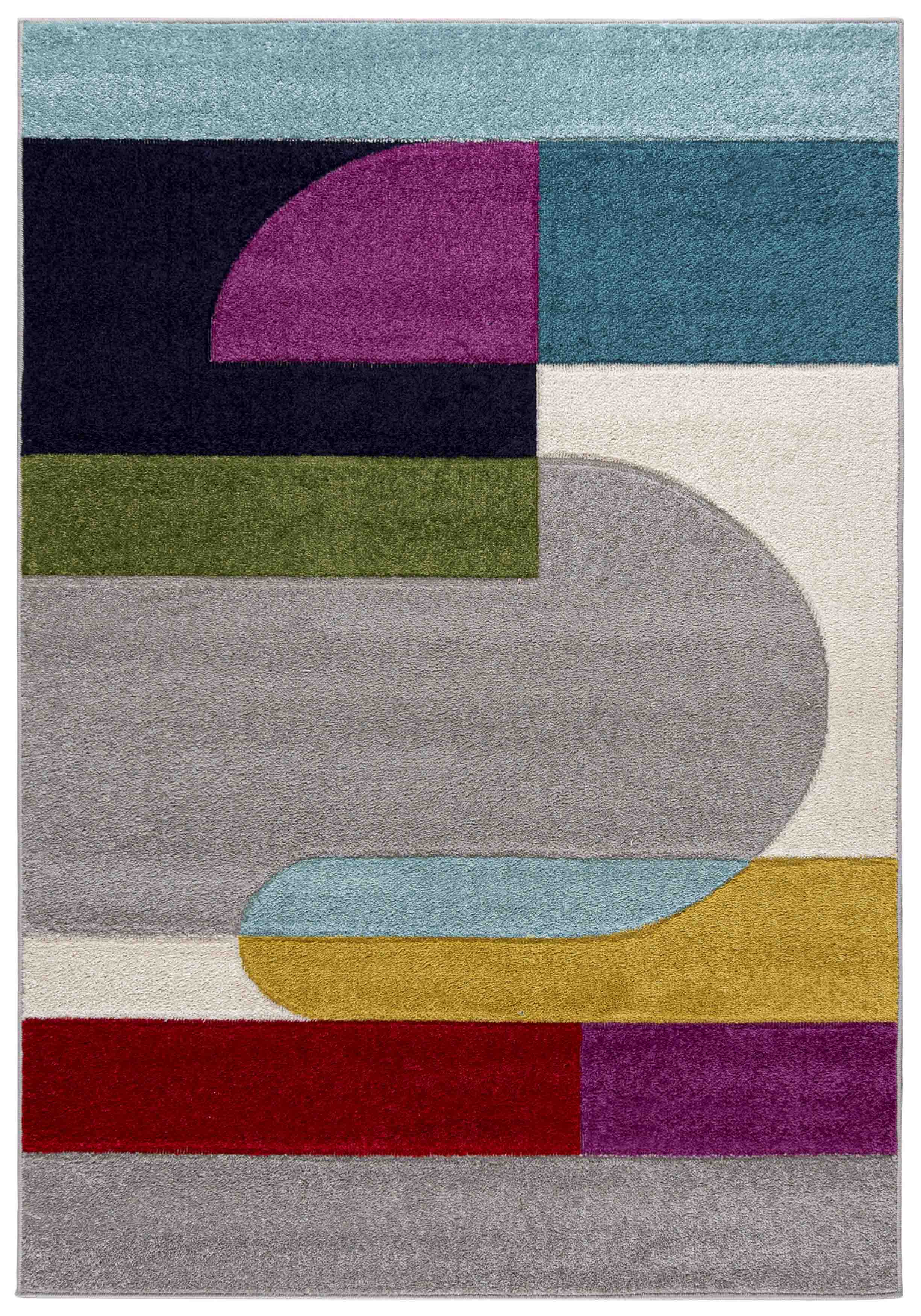 Tappeto A091A ATLANTA - moderno, geometrico, colorato