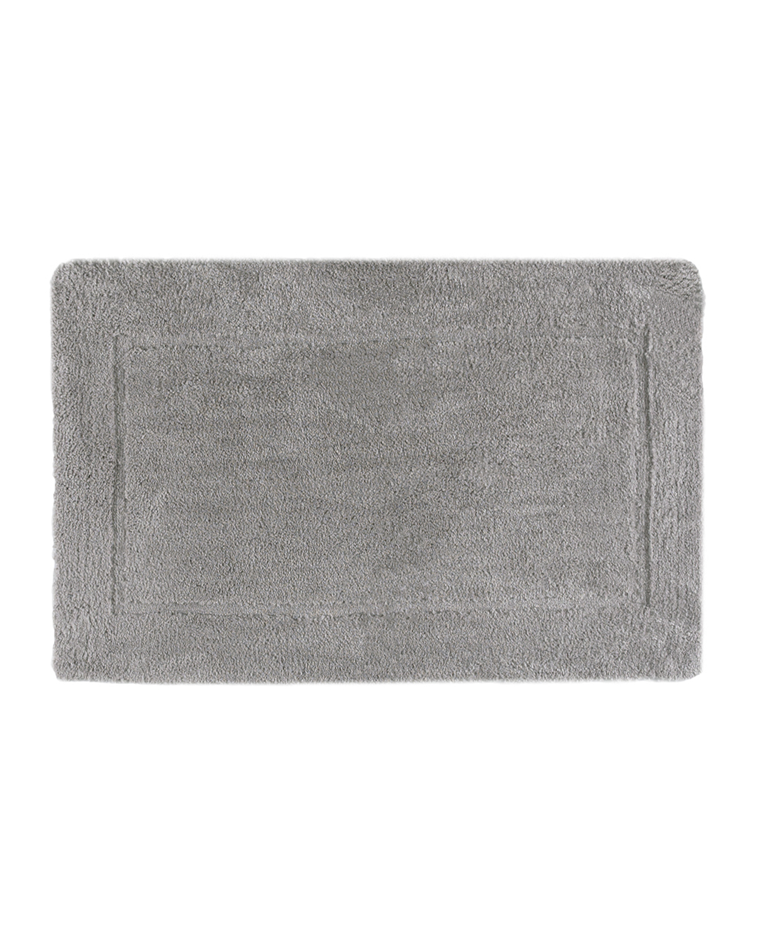 Tappetino da bagno grigio antiscivolo - Bordo Grigio