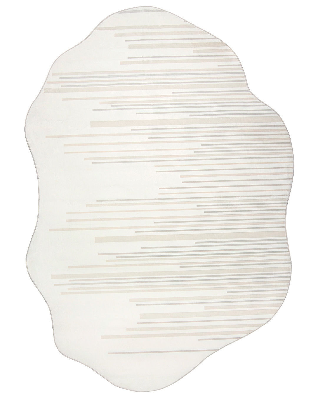 Tappeto Moderno Irregolare - Mirano Zela - crema, beige, astratto