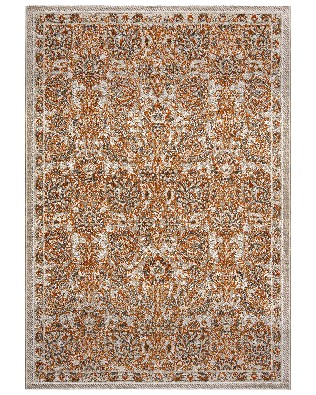 Tappeto per interni / esterni - Saronno Beige - arancione, beige, impermeabile