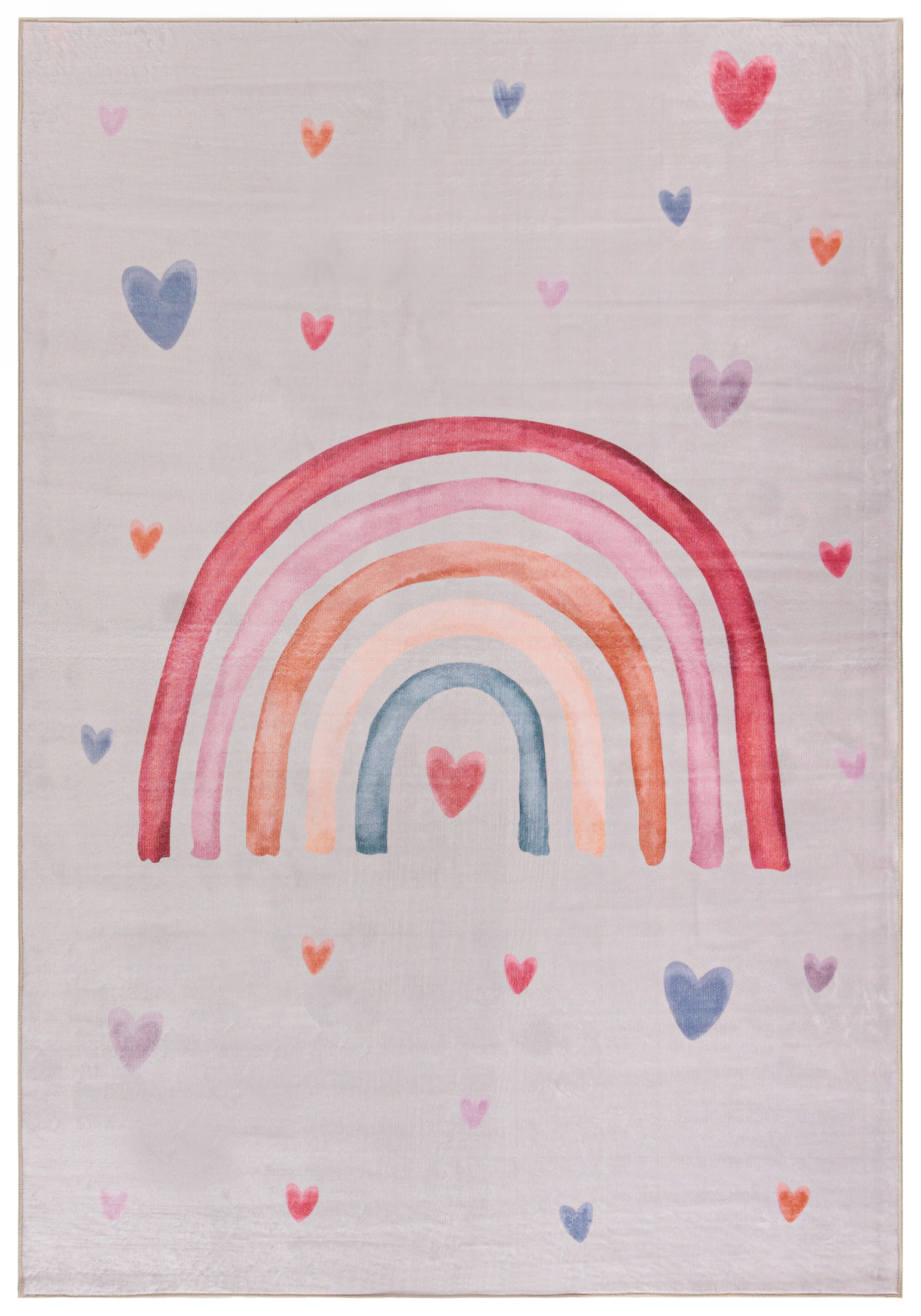 Tappeto per bambini - Bello Amore - arcobaleno, colorato