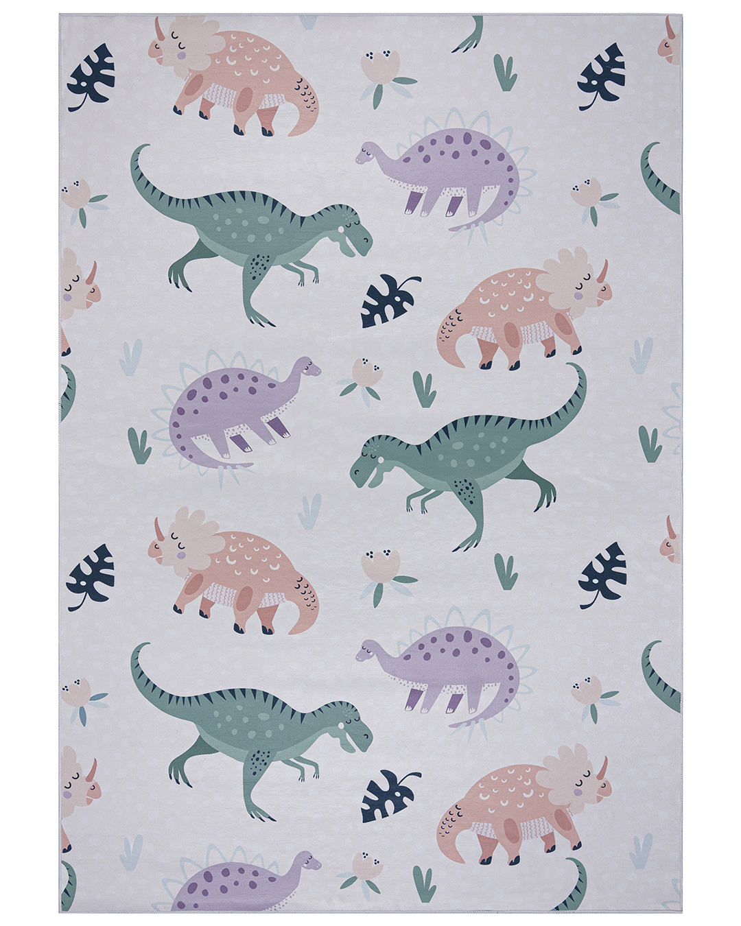 Tappeto per bambini – Animali Dino – dinosauri, animali, multicolore
