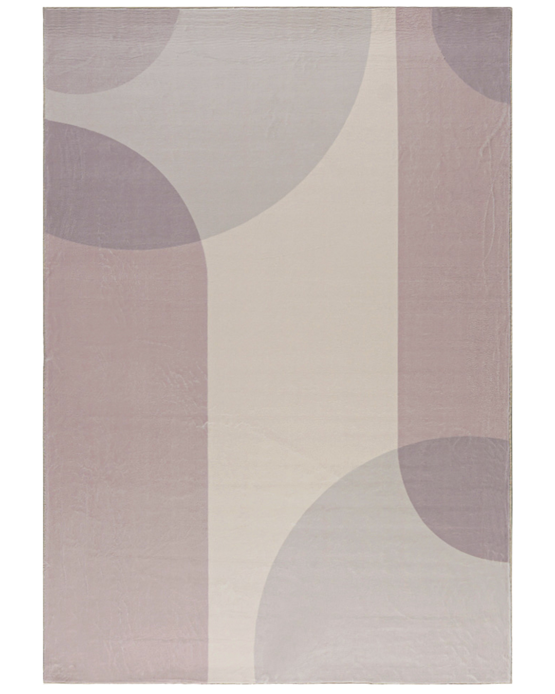 Tappeto geometrico moderno - Modica Forma - beige, rosa