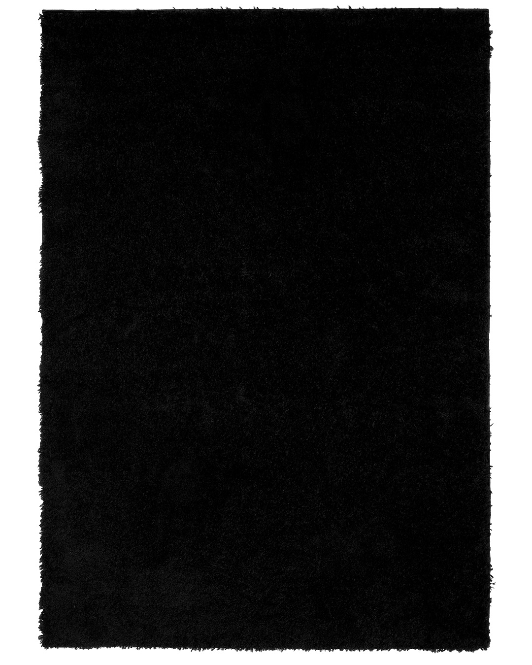 Tappeto moderno Shaggy - Unito Nero - nero, monocolore