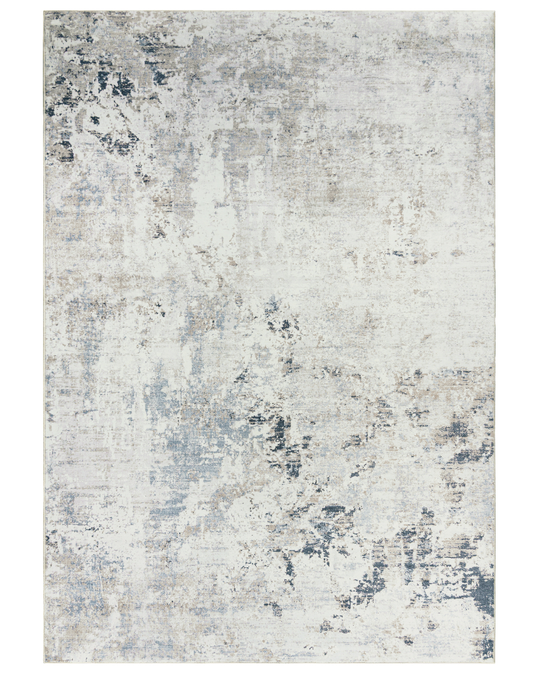 Tappeto moderno astratto – Terni Silice – beige, grigio