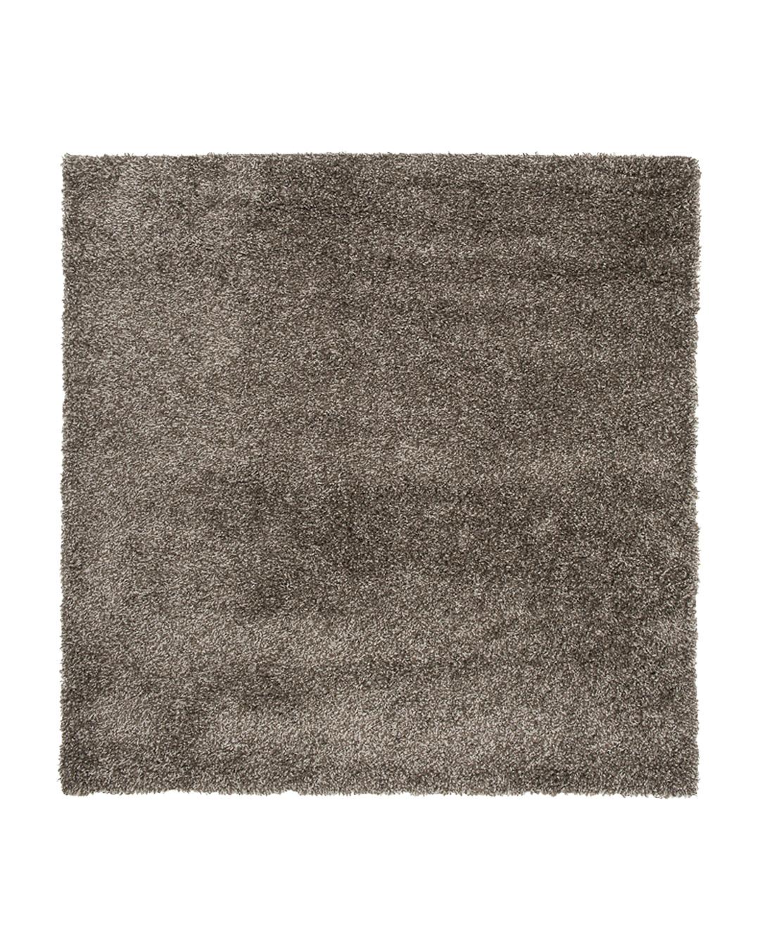 Tappeto moderno Shaggy quadrato - Unito Grafite - grigio melange, grafite, tinta unita