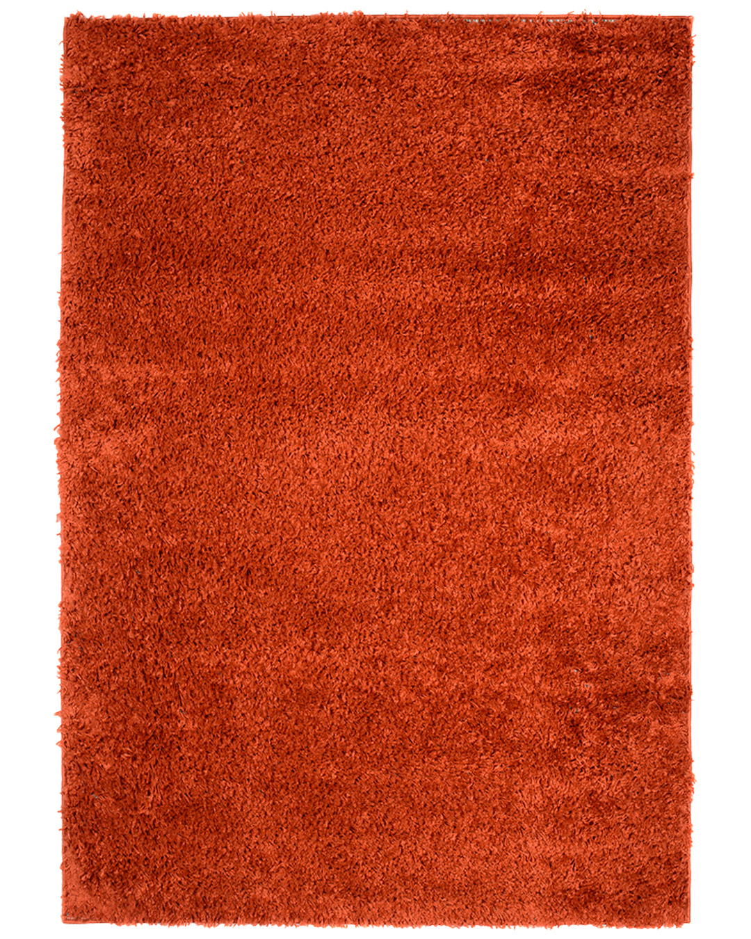 Tappeto moderno Shaggy - Unito terracotta - rosso, monocolore