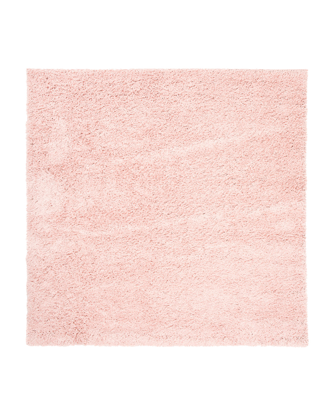 Tappeto moderno Shaggy quadrato - Unito Rosa - rosa, monocolore