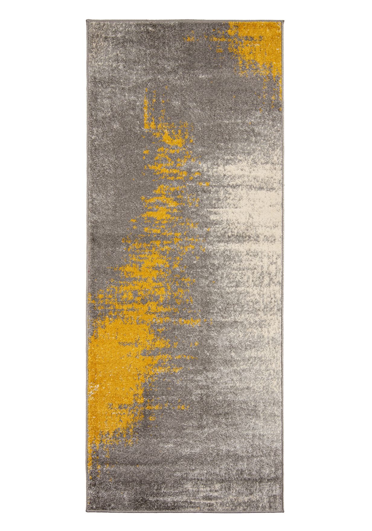 Tappeto per ingresso e cucina Modern SPRING H170A GIALLO SCURO - grigio, giallo