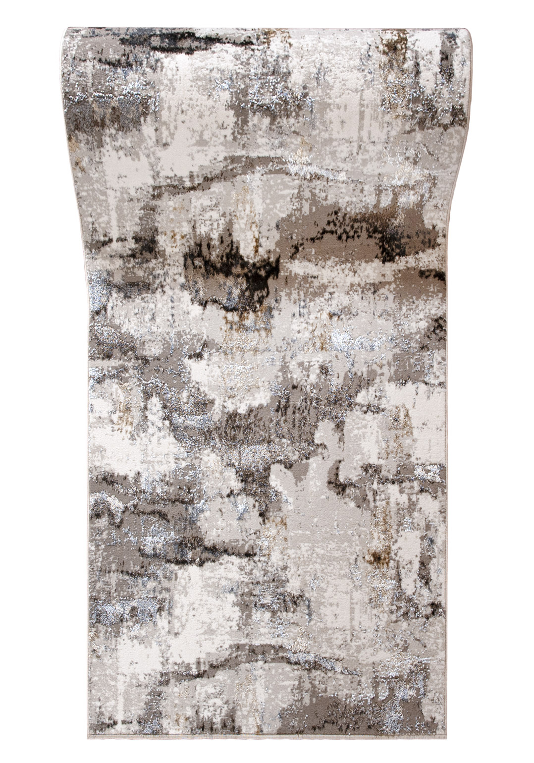 Tappeto corridoio al metro beige Astratto I187B BOSTON