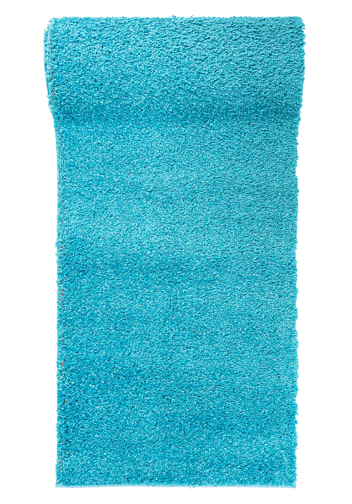 Passatoia shaggy - Tokyo 6365A - blu, tinta unita