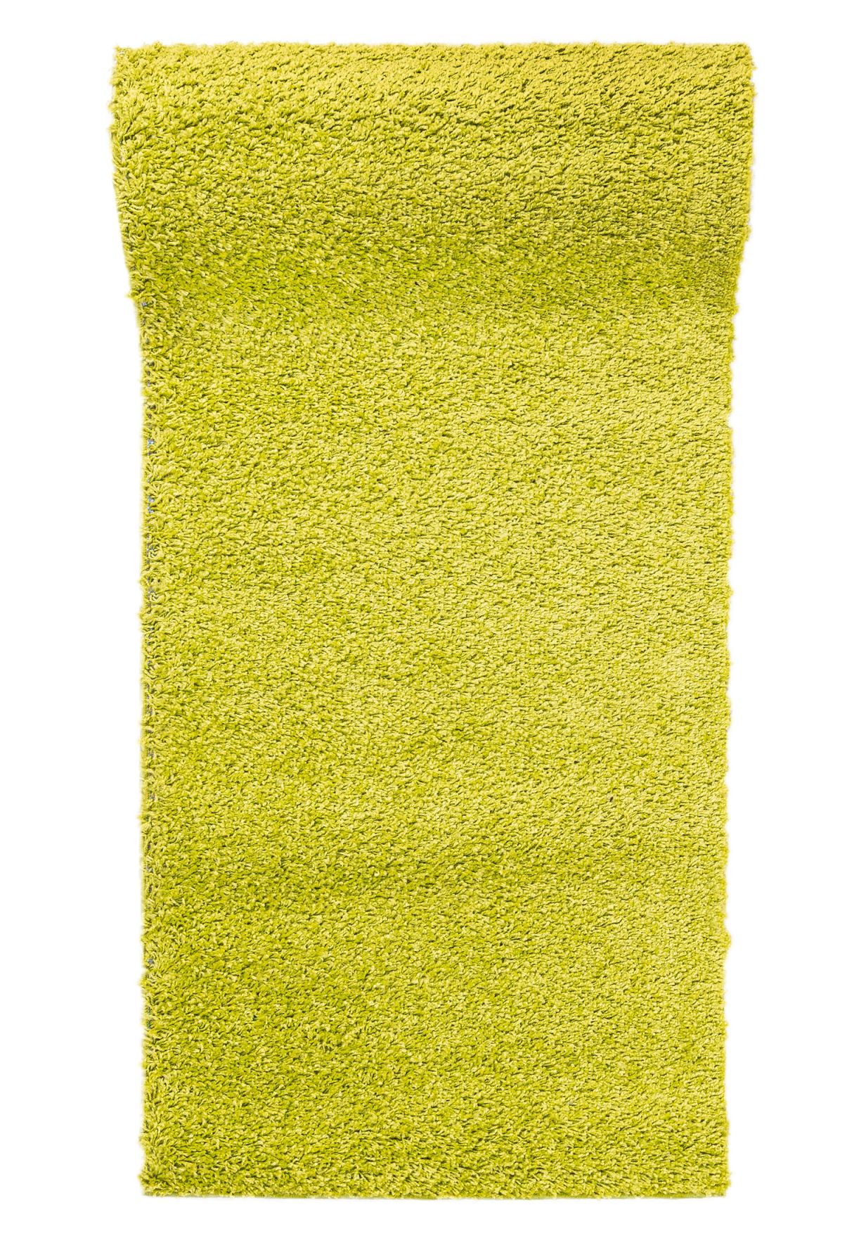 Passatoia shaggy - Tokyo 6365A - verde chiaro, tinta unita