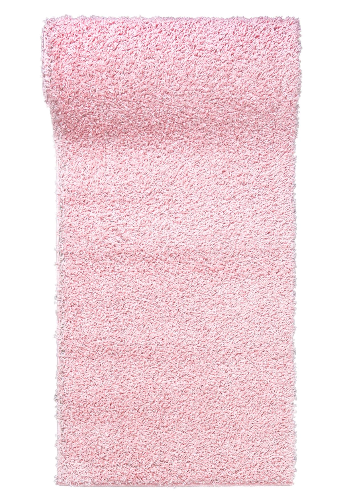 Passatoia shaggy - Tokyo 6365A - rosa chiaro, tinta unita