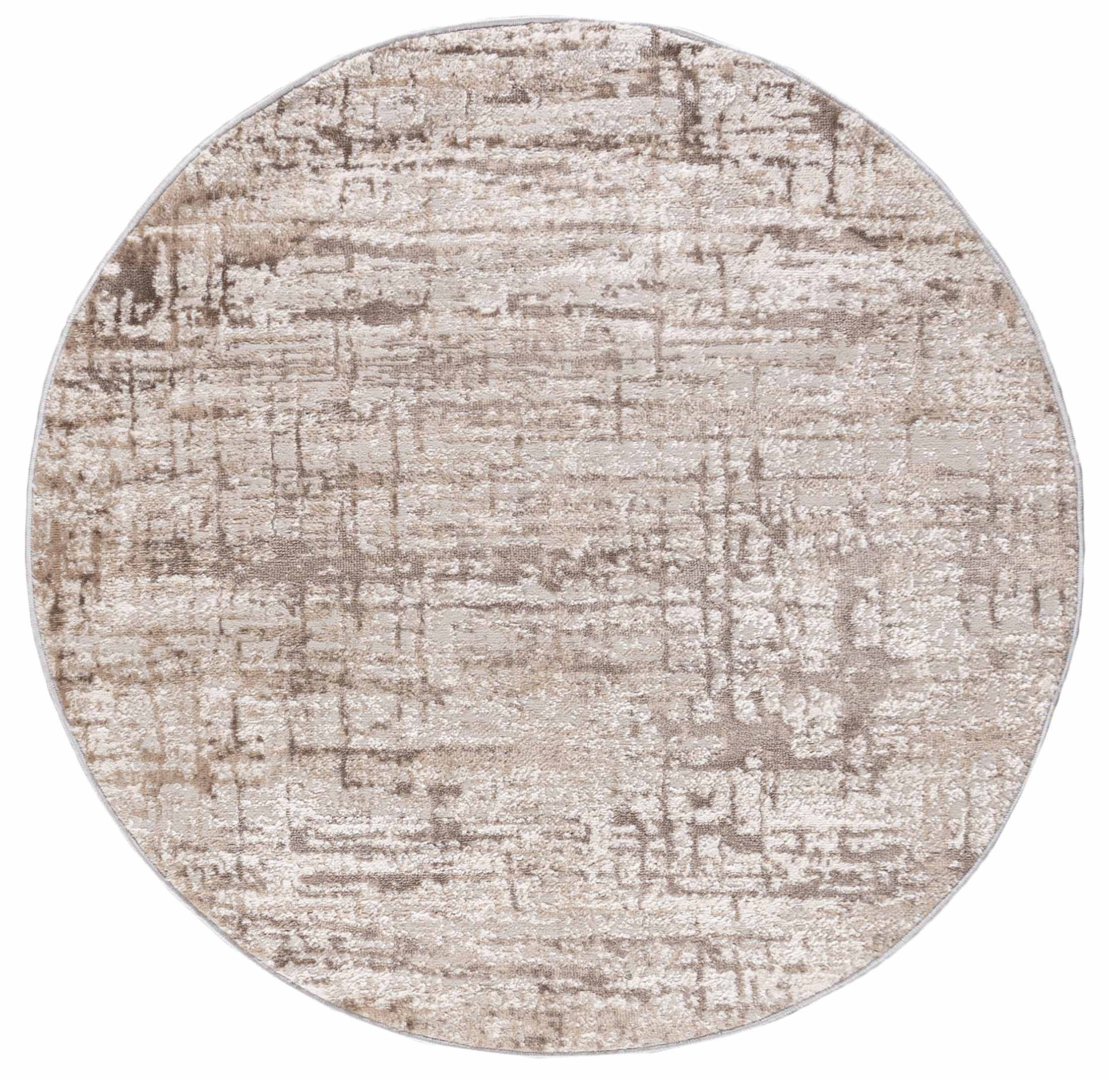 Tappeto rotondo moderno PORTLAND D175E WHITE_VIZON