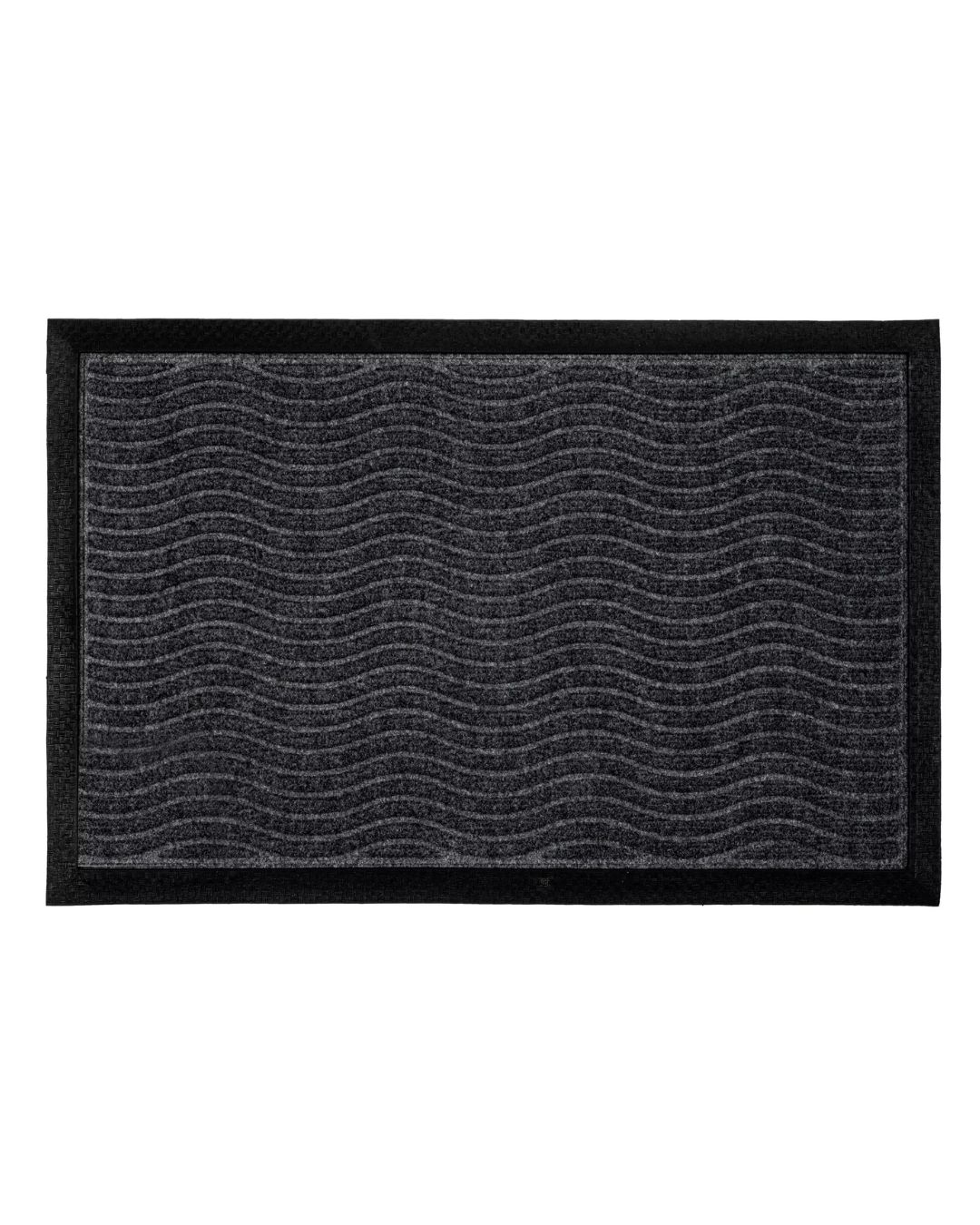 Zerbino in gomma - Edge 4004 - grigio, monocolore, antiscivolo e facile da mantenere